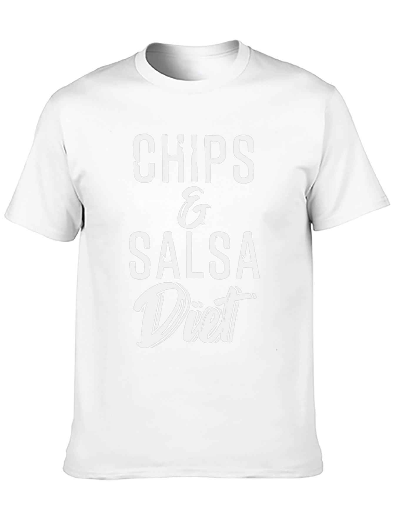 Chips & Salsa Diet T-Shirt - Funny Foodie Tee