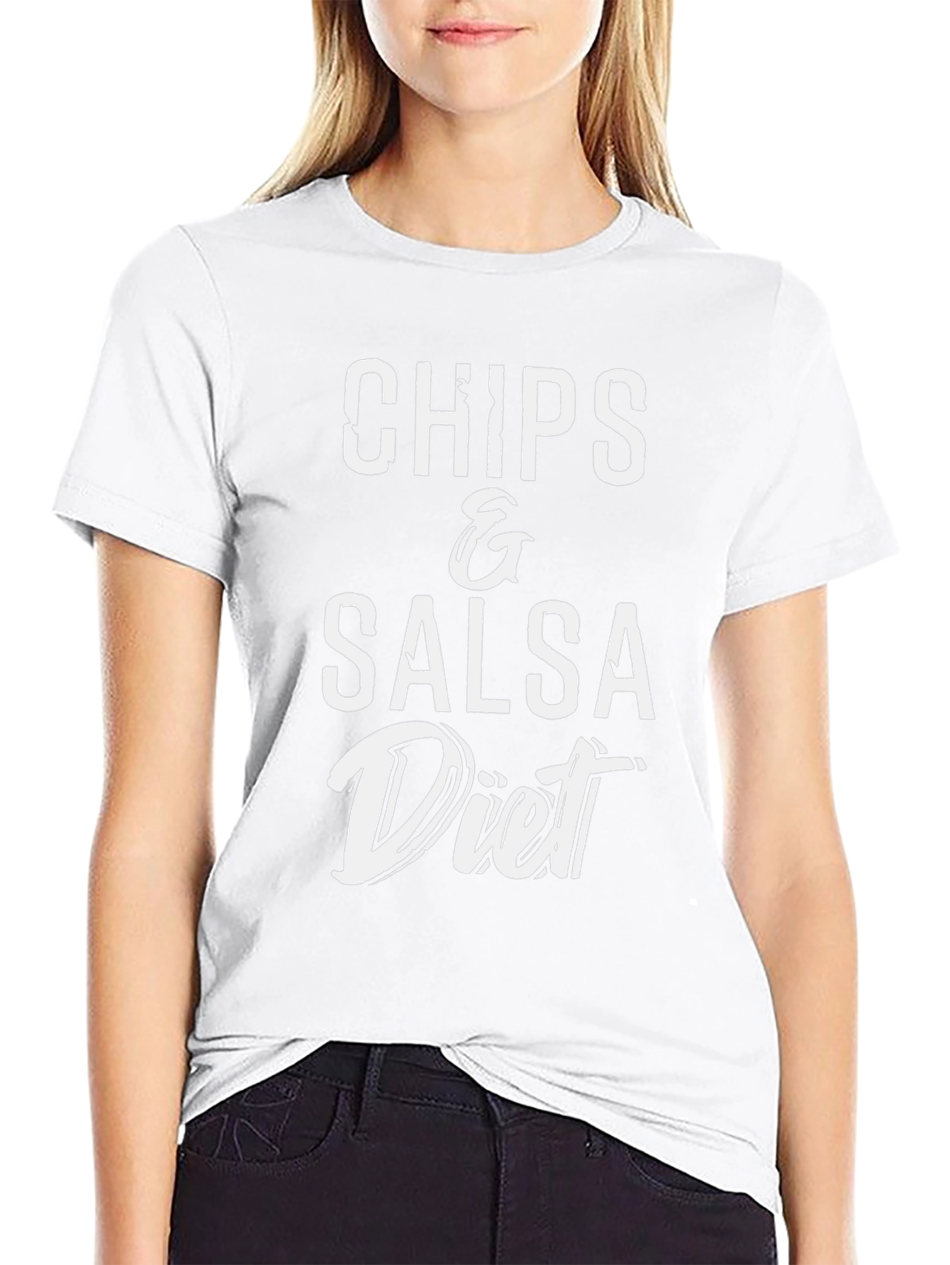Chips & Salsa Diet T-Shirt - Funny Foodie Tee