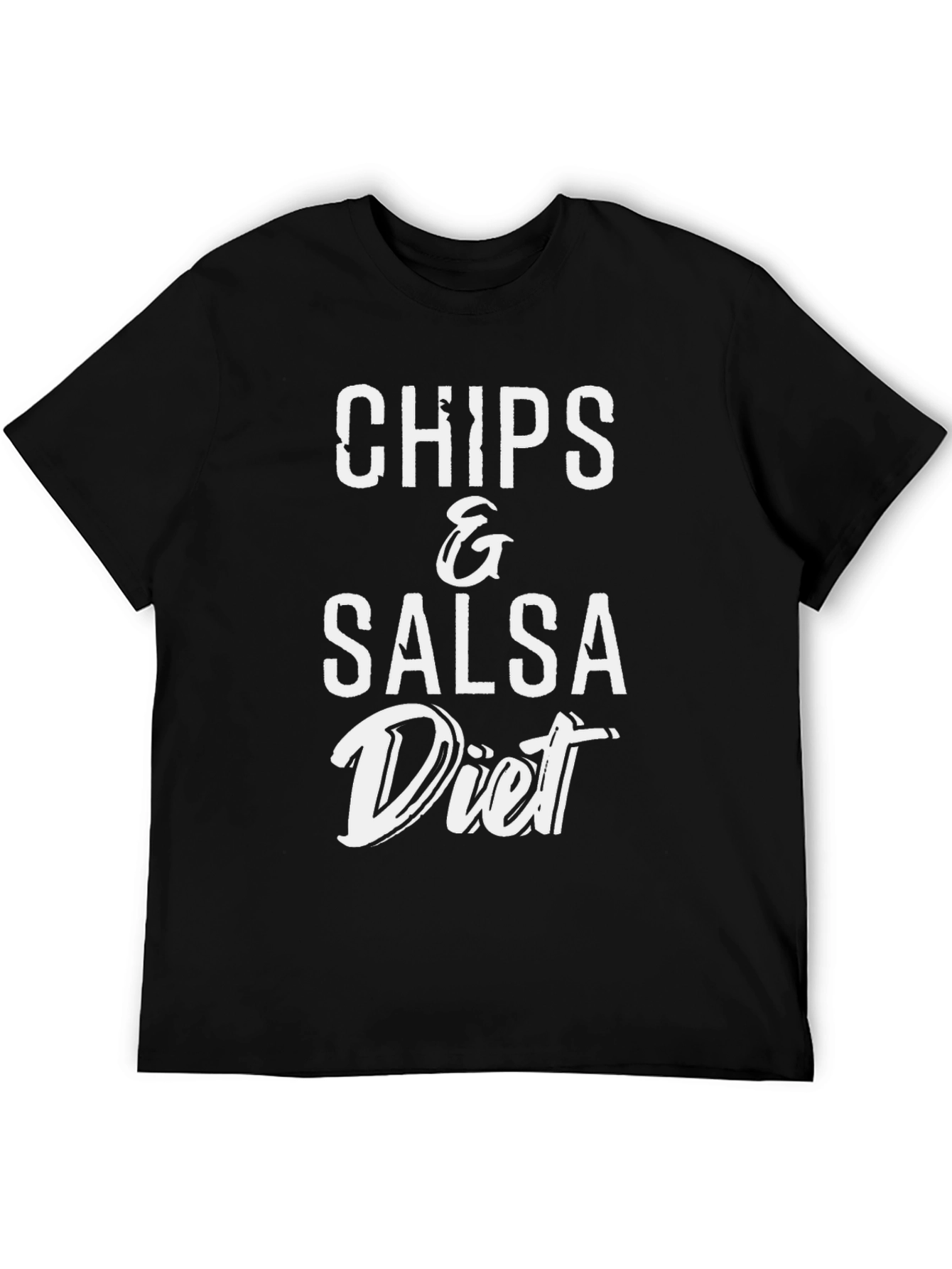 Chips & Salsa Diet T-Shirt - Funny Foodie Tee