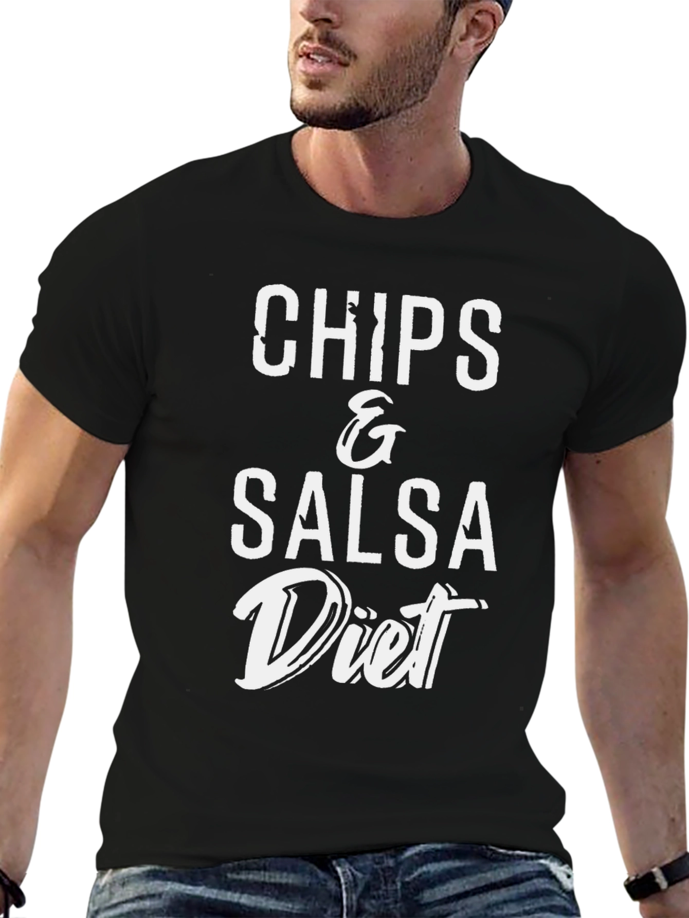 Chips & Salsa Diet T-Shirt - Funny Foodie Tee