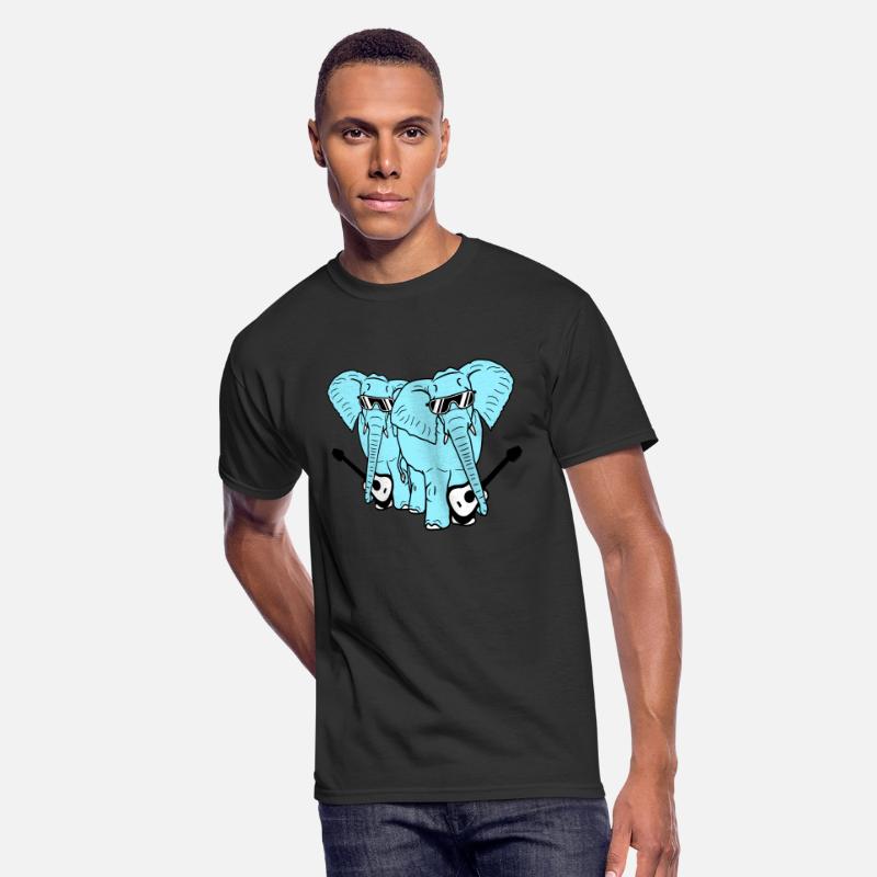2 Guitars Elephants Sweet Two Friends Band Team