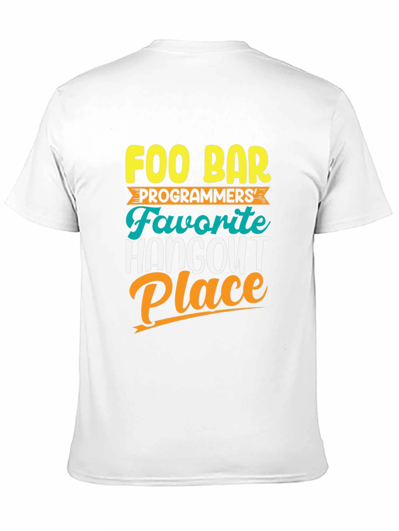 Foo Bar Programmers Hangout Graphic Tee