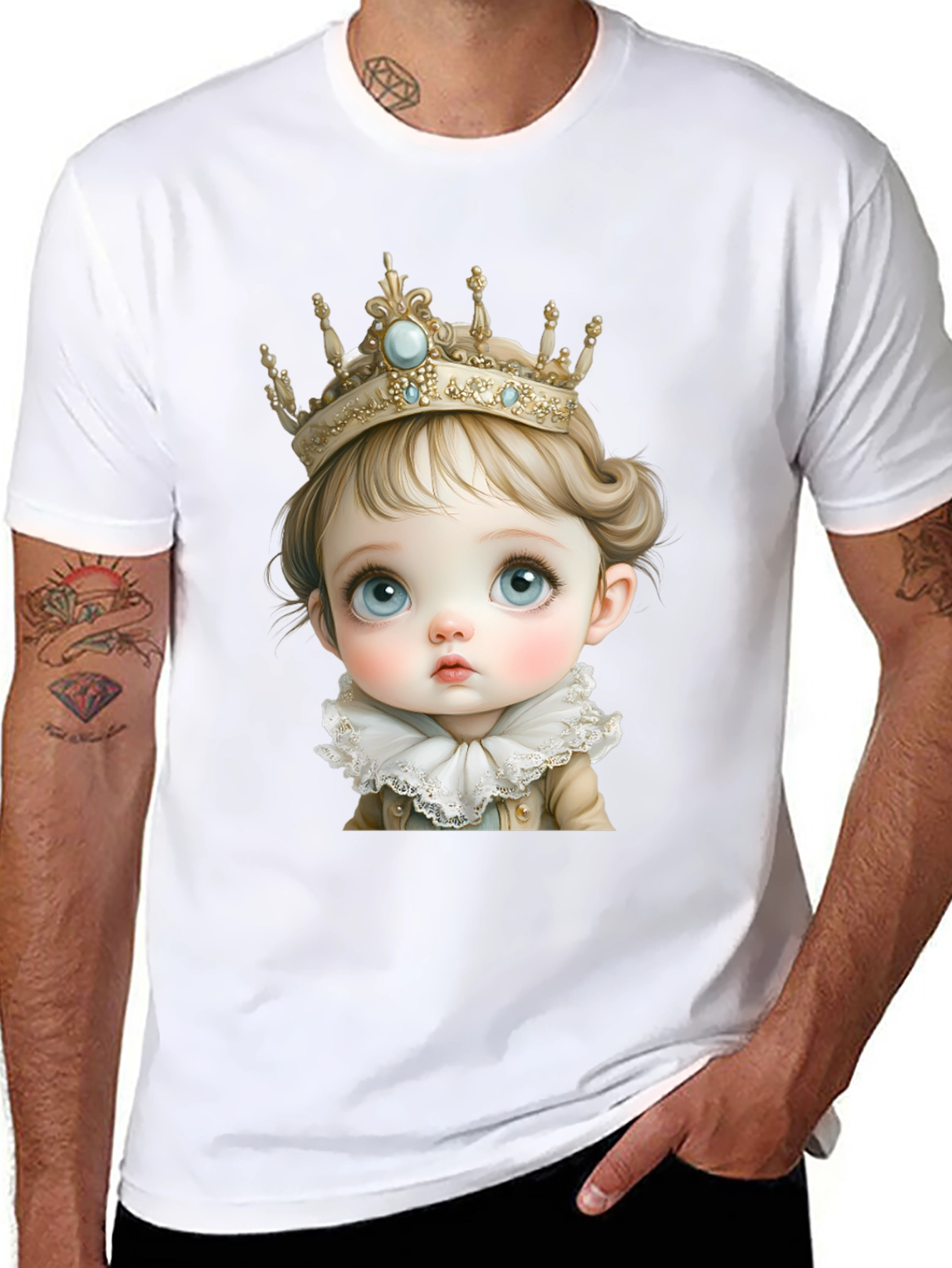Cute Cartoon Prince T-Shirt