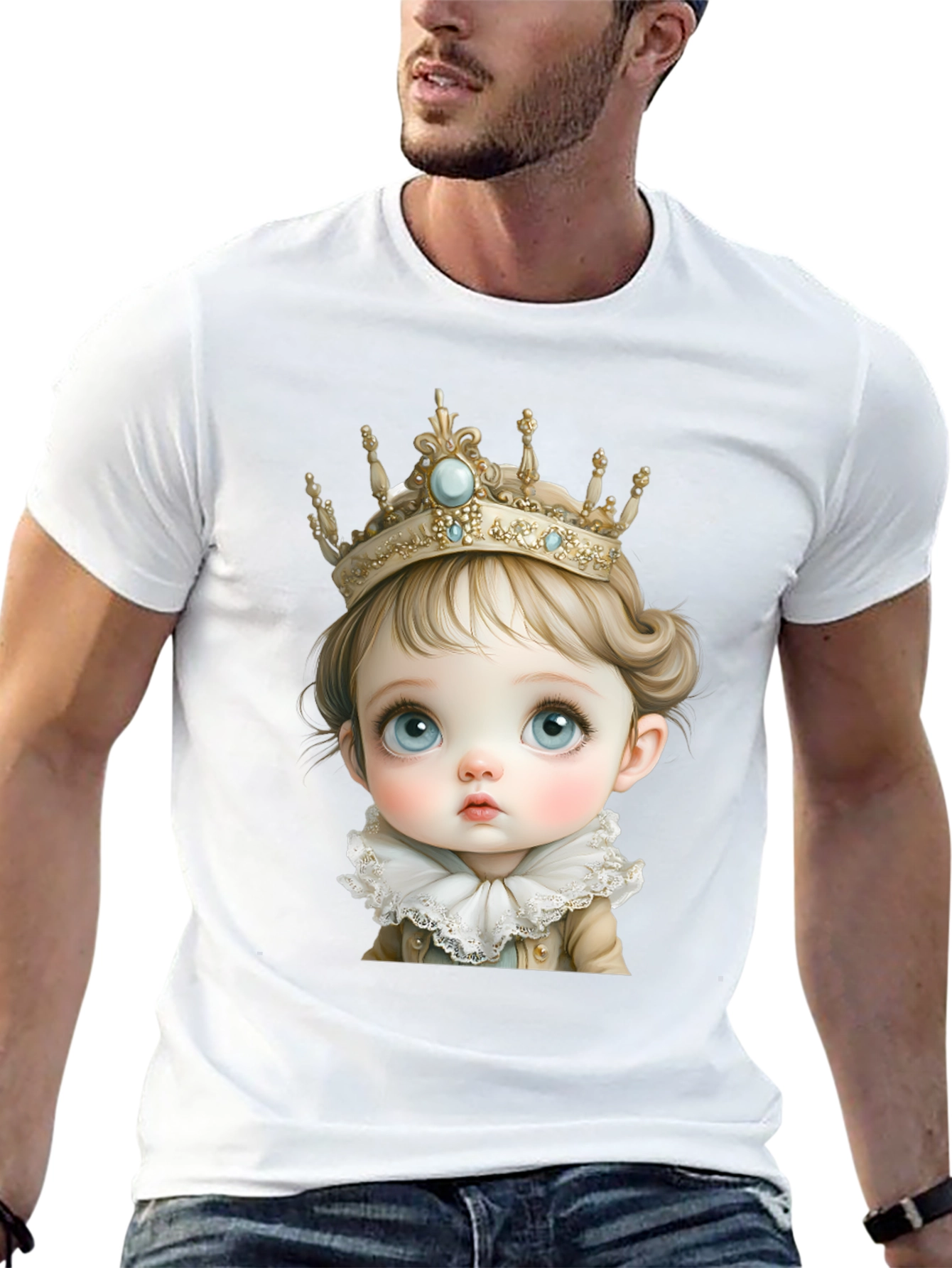 Cute Cartoon Prince T-Shirt