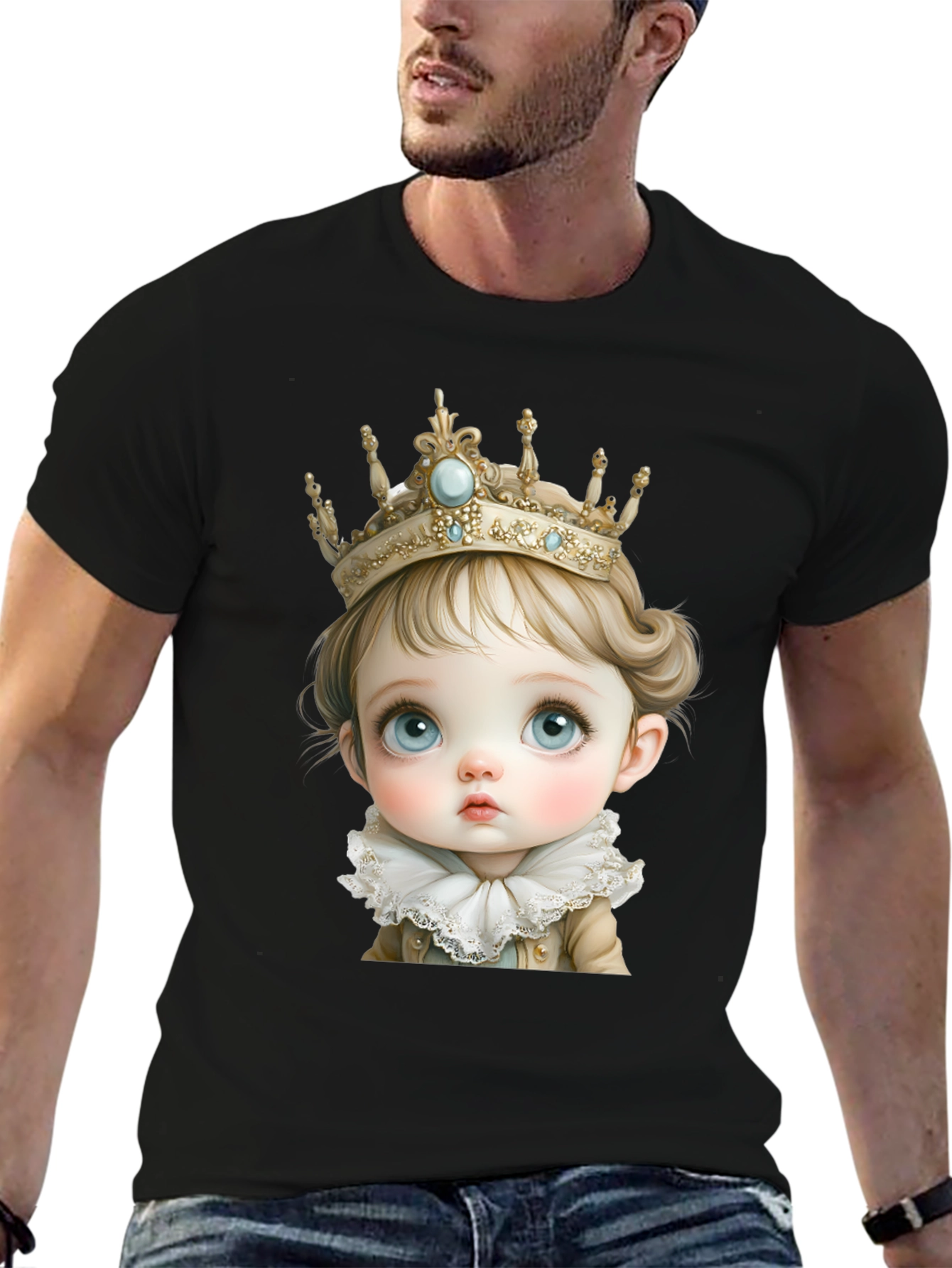 Cute Cartoon Prince T-Shirt