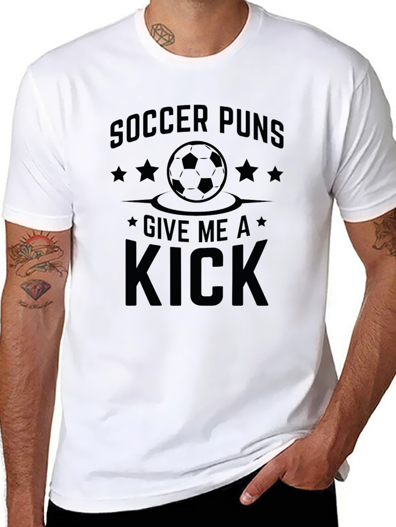 Soccer Puns Graphic T-Shirt
