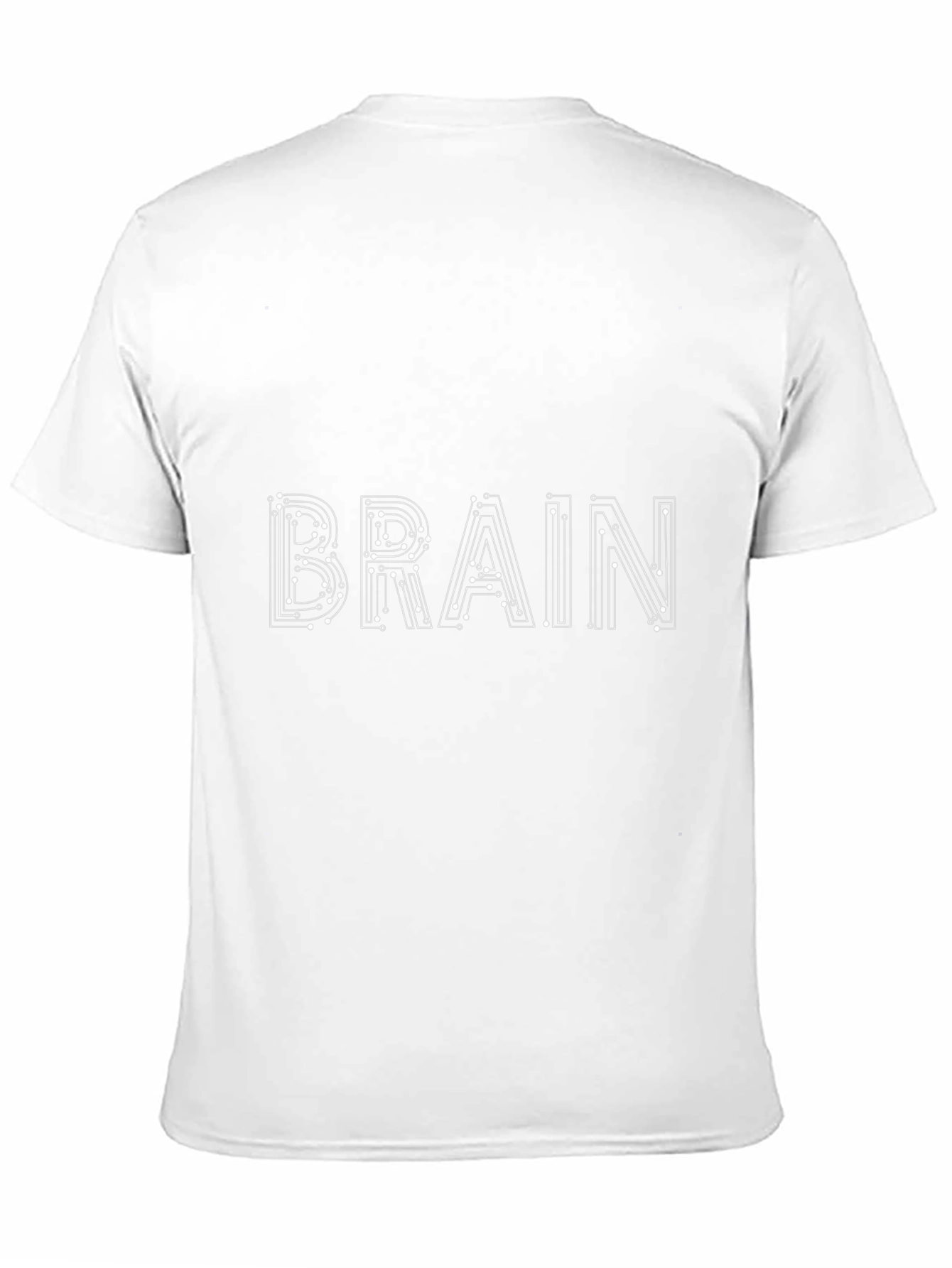 Brain Circuitry Graphic T-Shirt - Black
