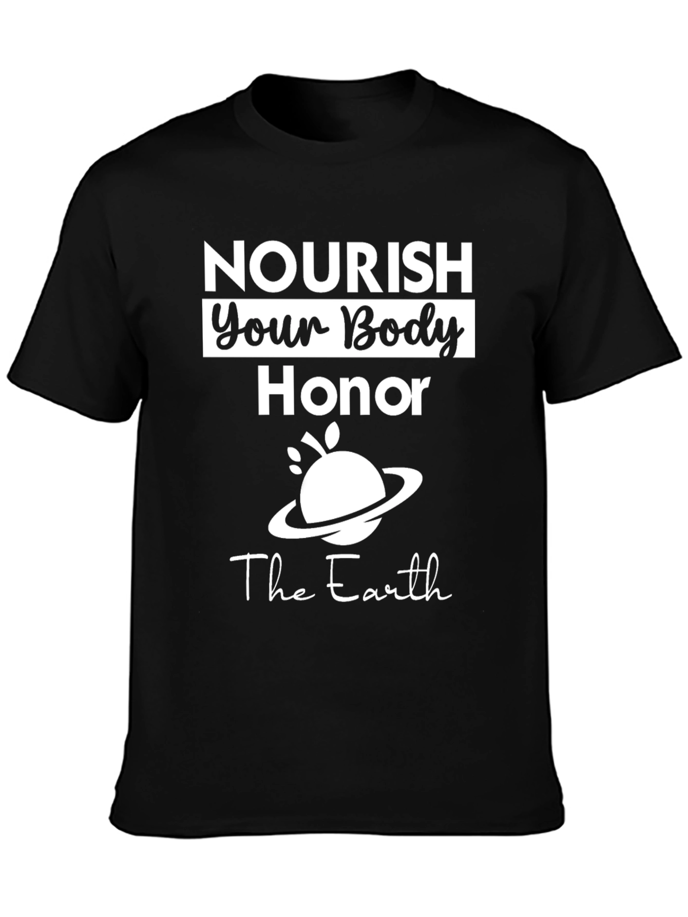 Nourish Body Honor Earth Graphic Tee