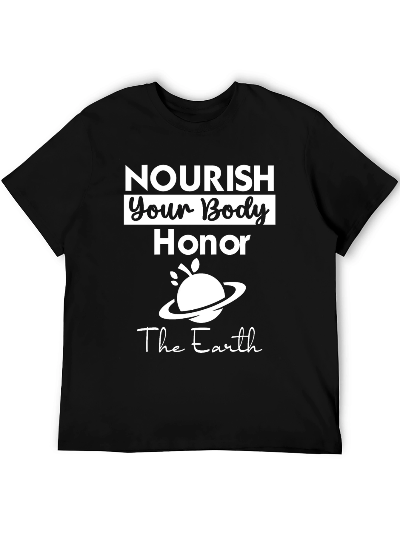 Nourish Body Honor Earth Graphic Tee