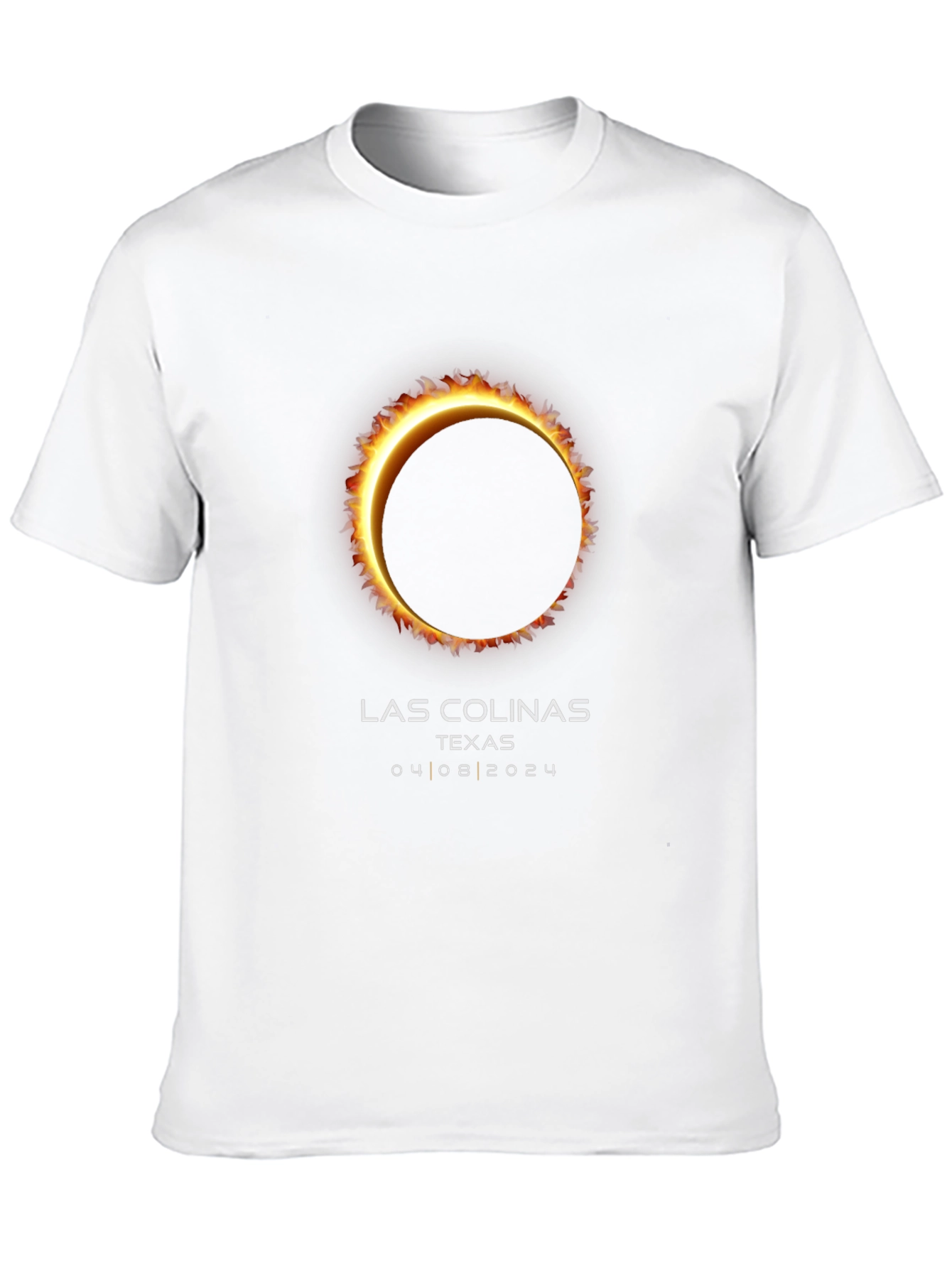 Total Solar Eclipse Las Colinas Texas T-Shirt