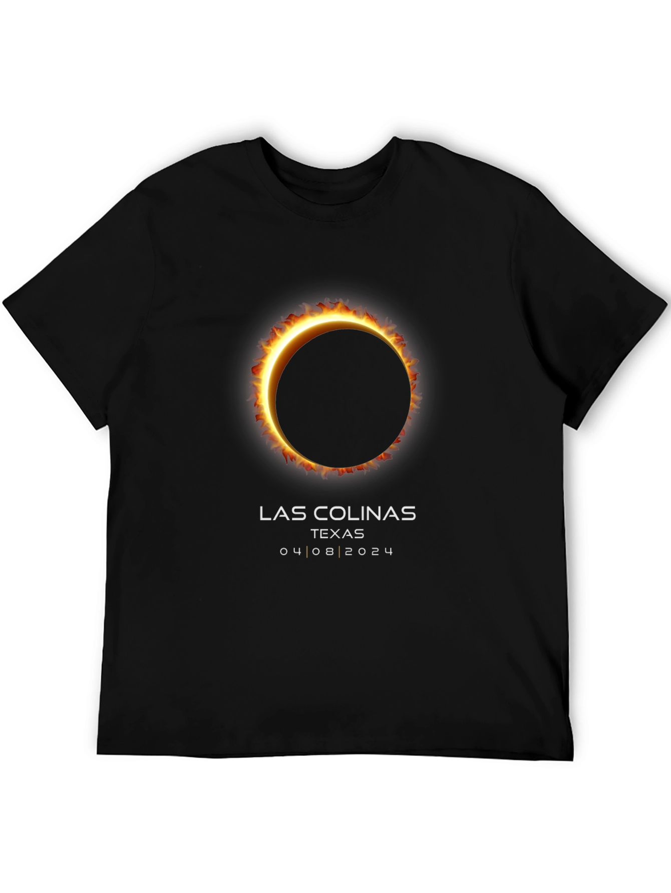 Total Solar Eclipse Las Colinas Texas T-Shirt