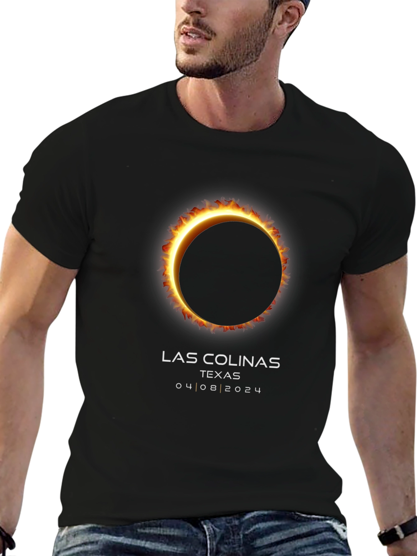 Total Solar Eclipse Las Colinas Texas T-Shirt