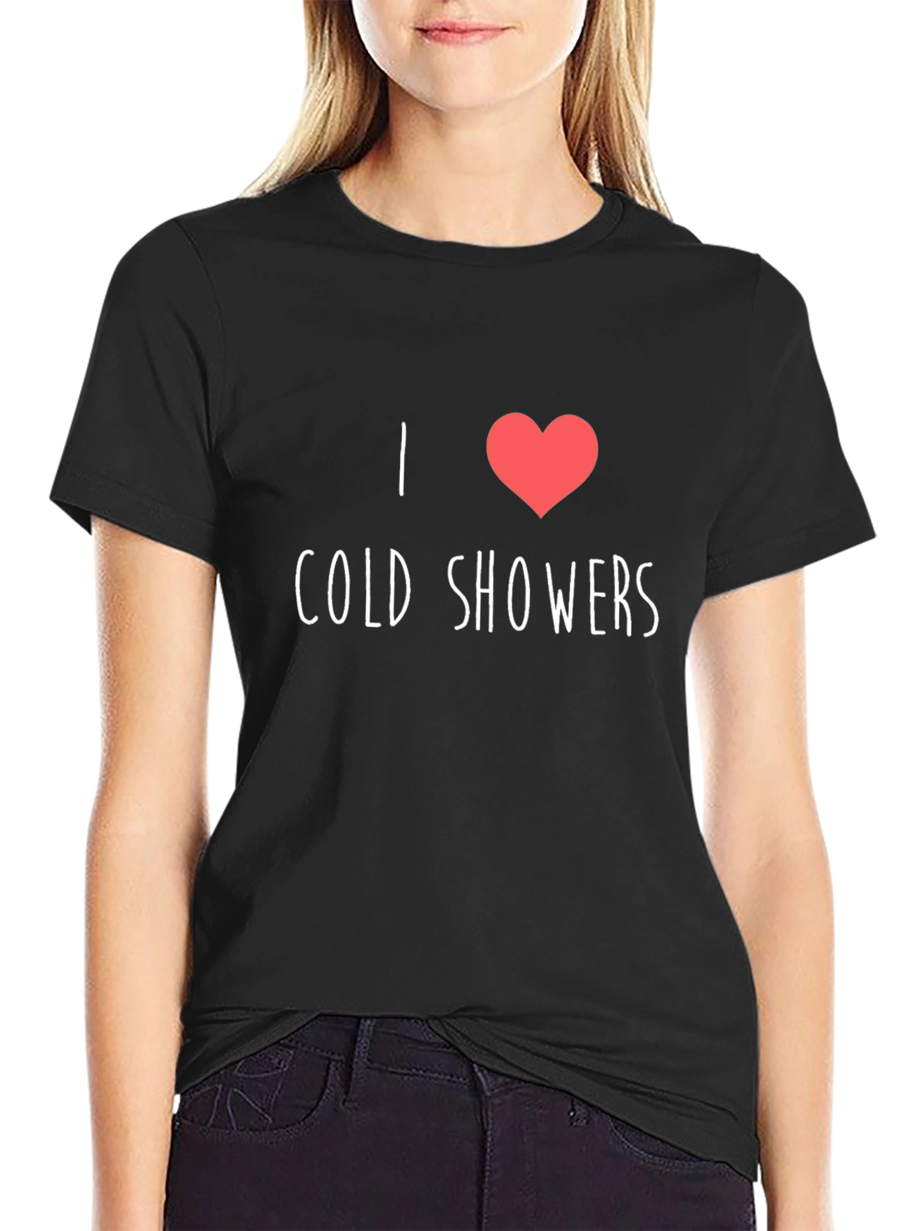 I Love Cold Showers Graphic T-Shirt