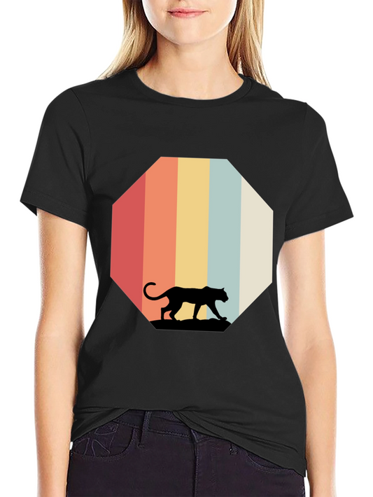 Retro Panther Graphic Tee