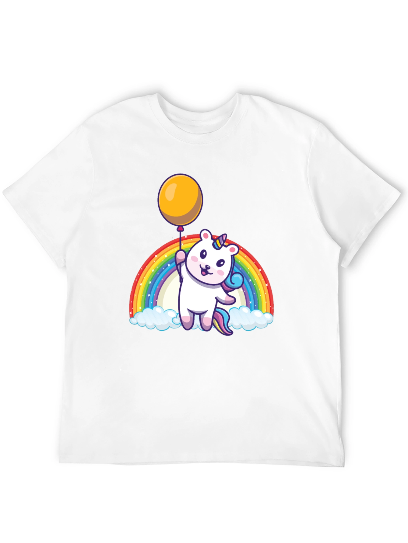 Rainbow Unicorn Balloon T-Shirt