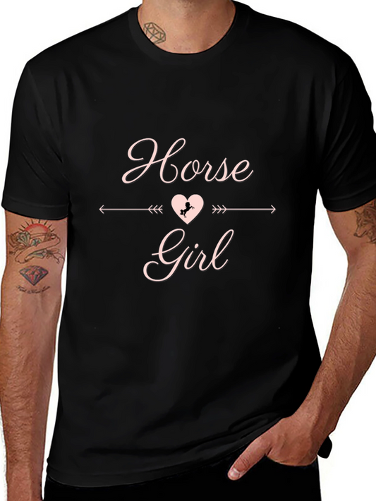 Horse Girl T-Shirt | Equestrian Style | Cute Horse Lover Tee