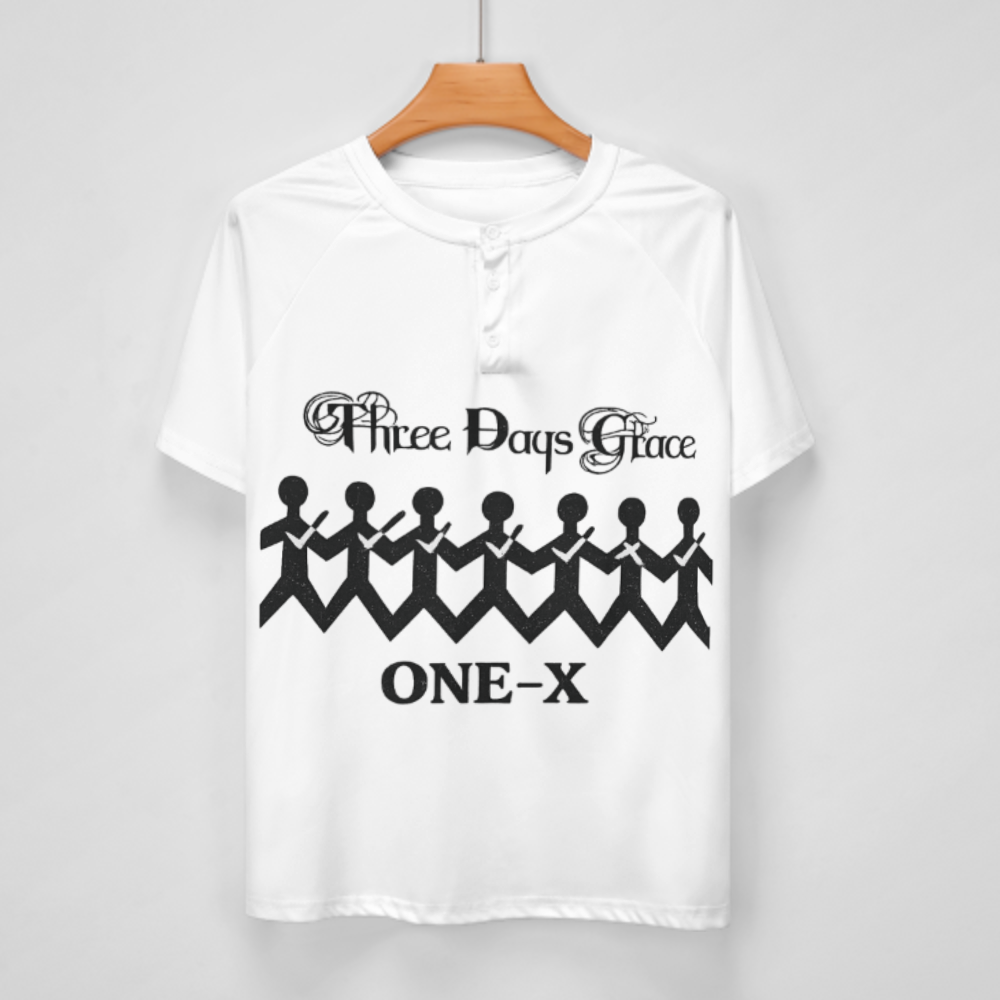 Three Days Grace ONE-X Graphic Tee – Vintage Rock Band Inspired Unisex T-Shirt for Alternative Music Fans(z369)
