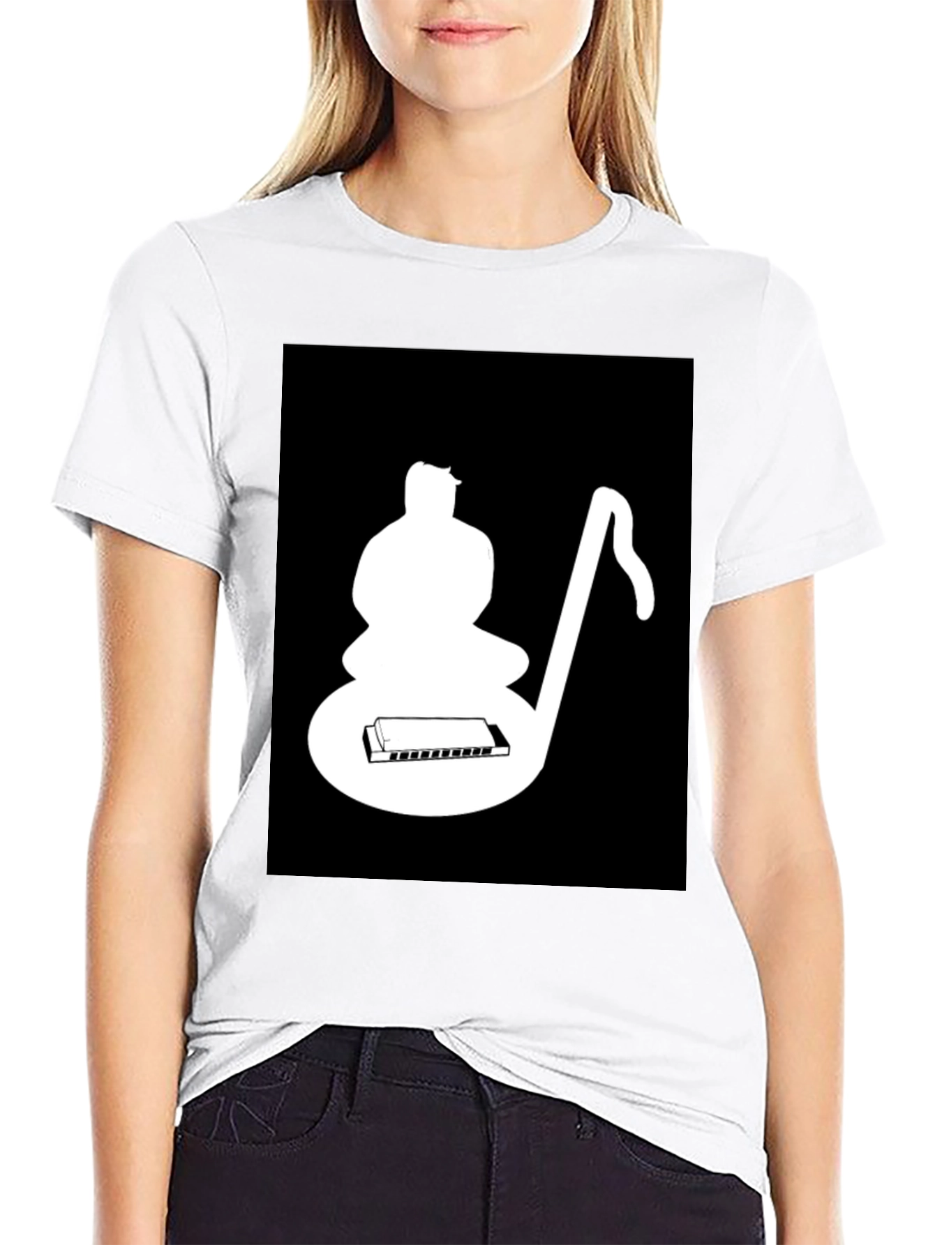 Musical Meditation Black T-Shirt