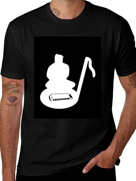 Musical Meditation Black T-Shirt