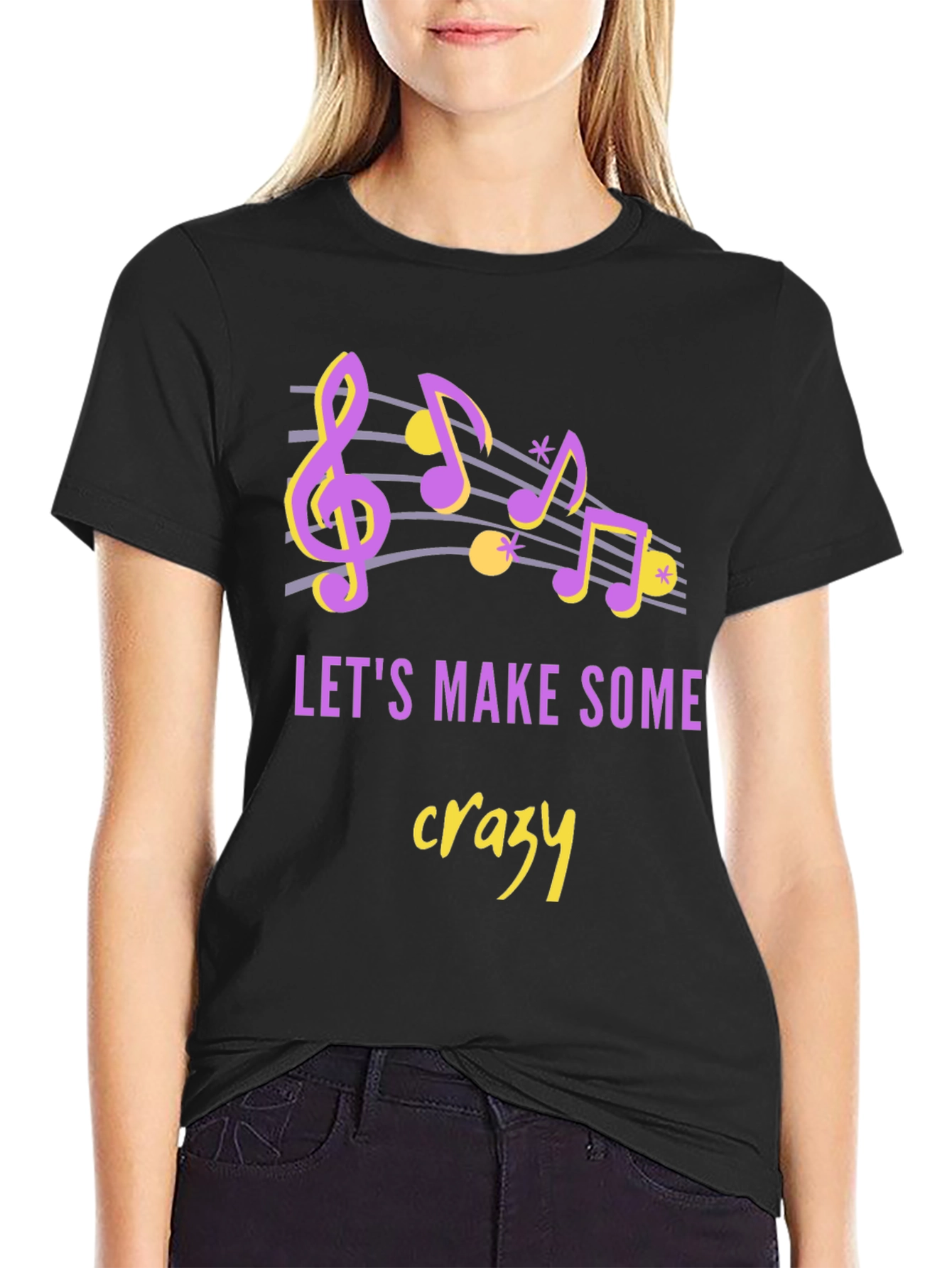 Lets Make Some Crazy Music Graphic Tee
