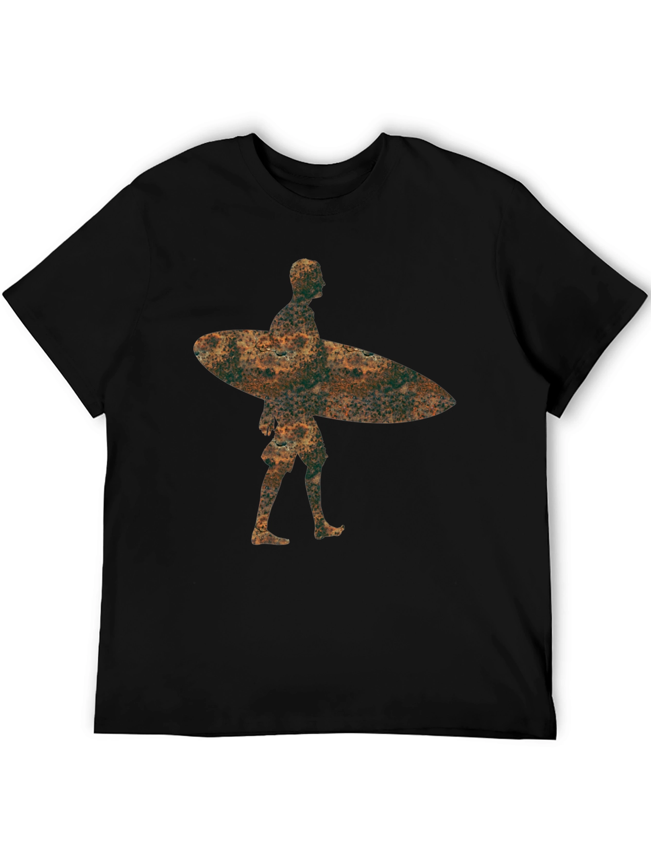 Surfer Graphic Tee - Unique Artistic Design