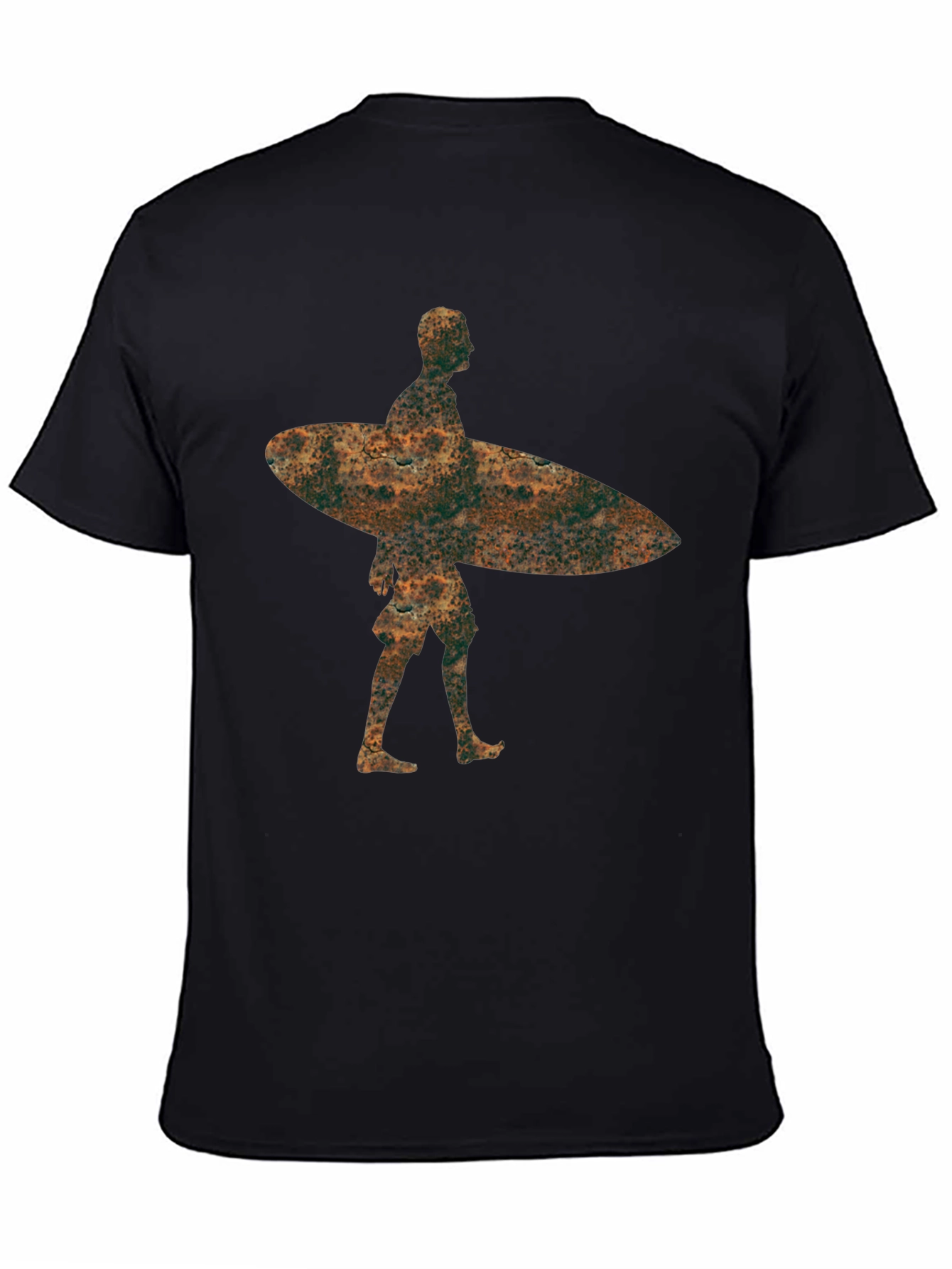 Surfer Graphic Tee - Unique Artistic Design