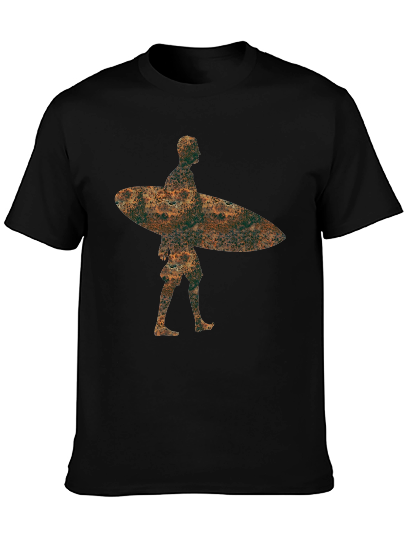 Surfer Graphic Tee - Unique Artistic Design