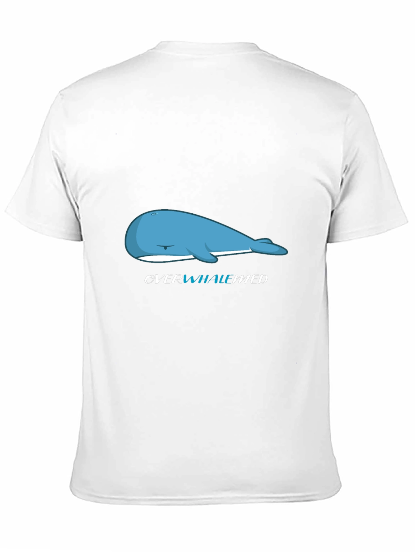 Overwhalemed T-Shirt - Funny Whale Tee