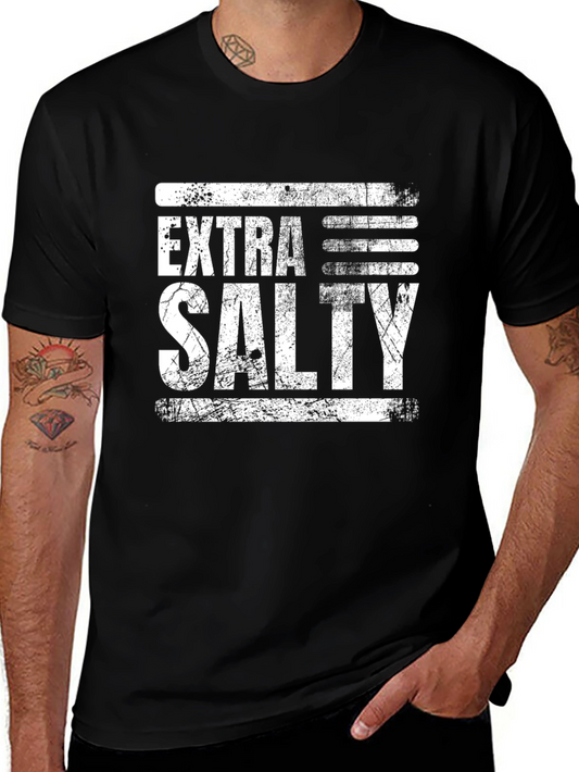 Extra Salty Graphic T-Shirt - Black