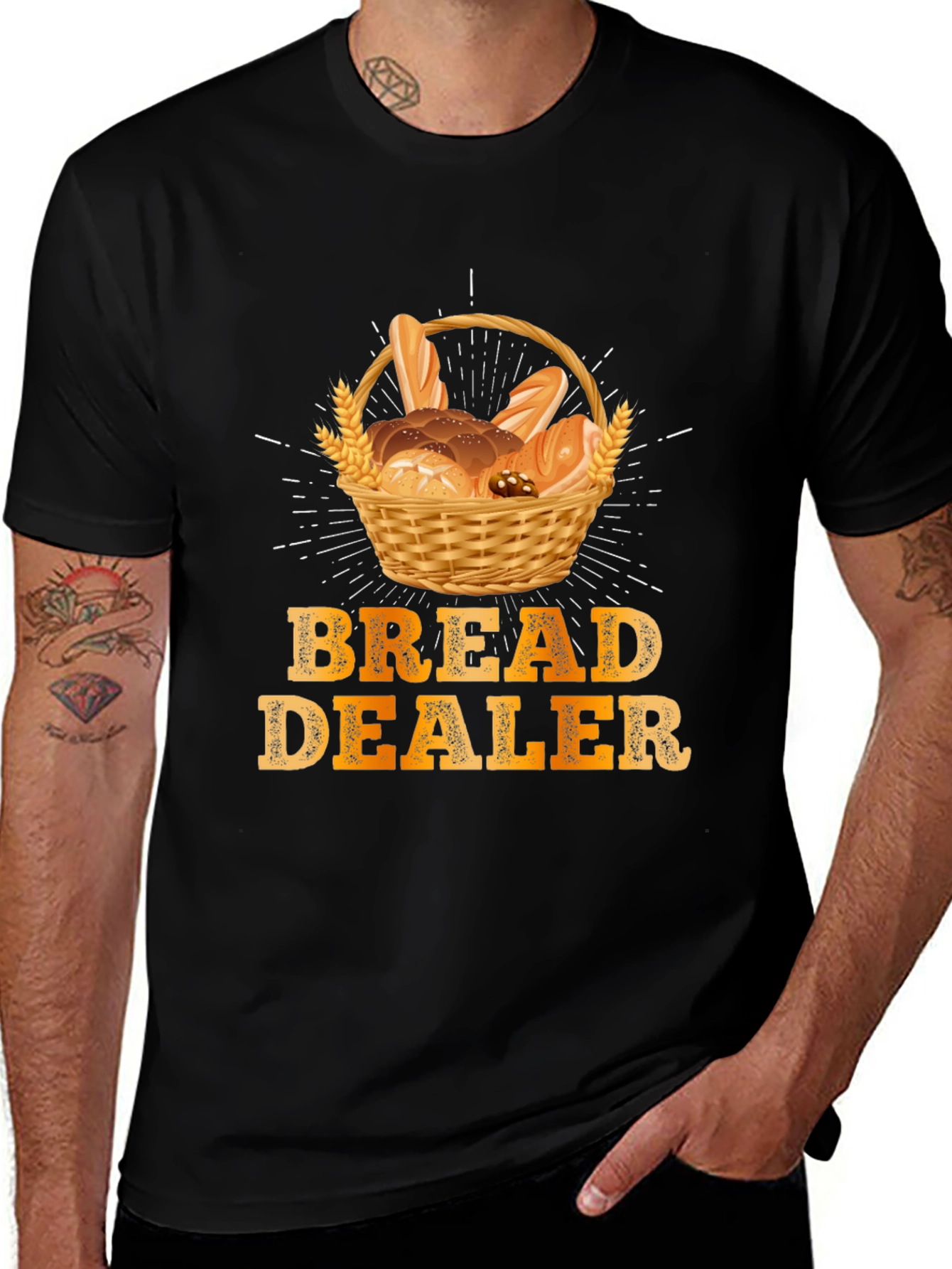 Bread Dealer T-Shirt - Funny Baking Gift