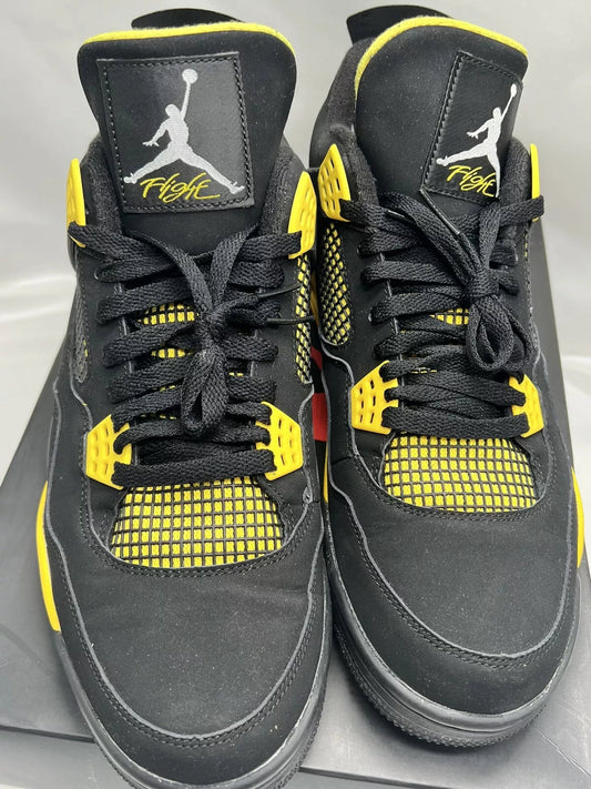 Nike Air Jordan 4 Retro Thunder release 2012 308497-008 NDS