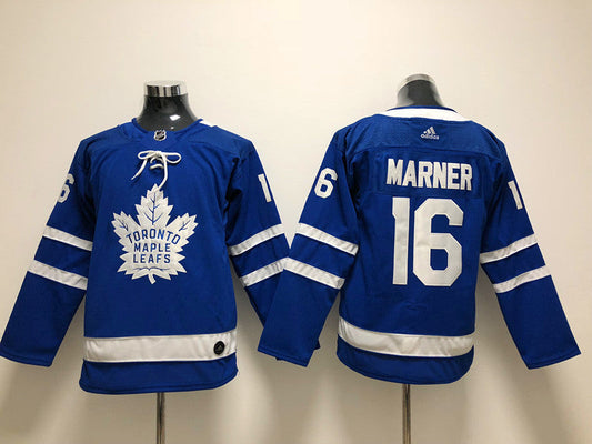 Men's Toronto Maple Leafs Mitch Marner #16 Blue Game Jerseys