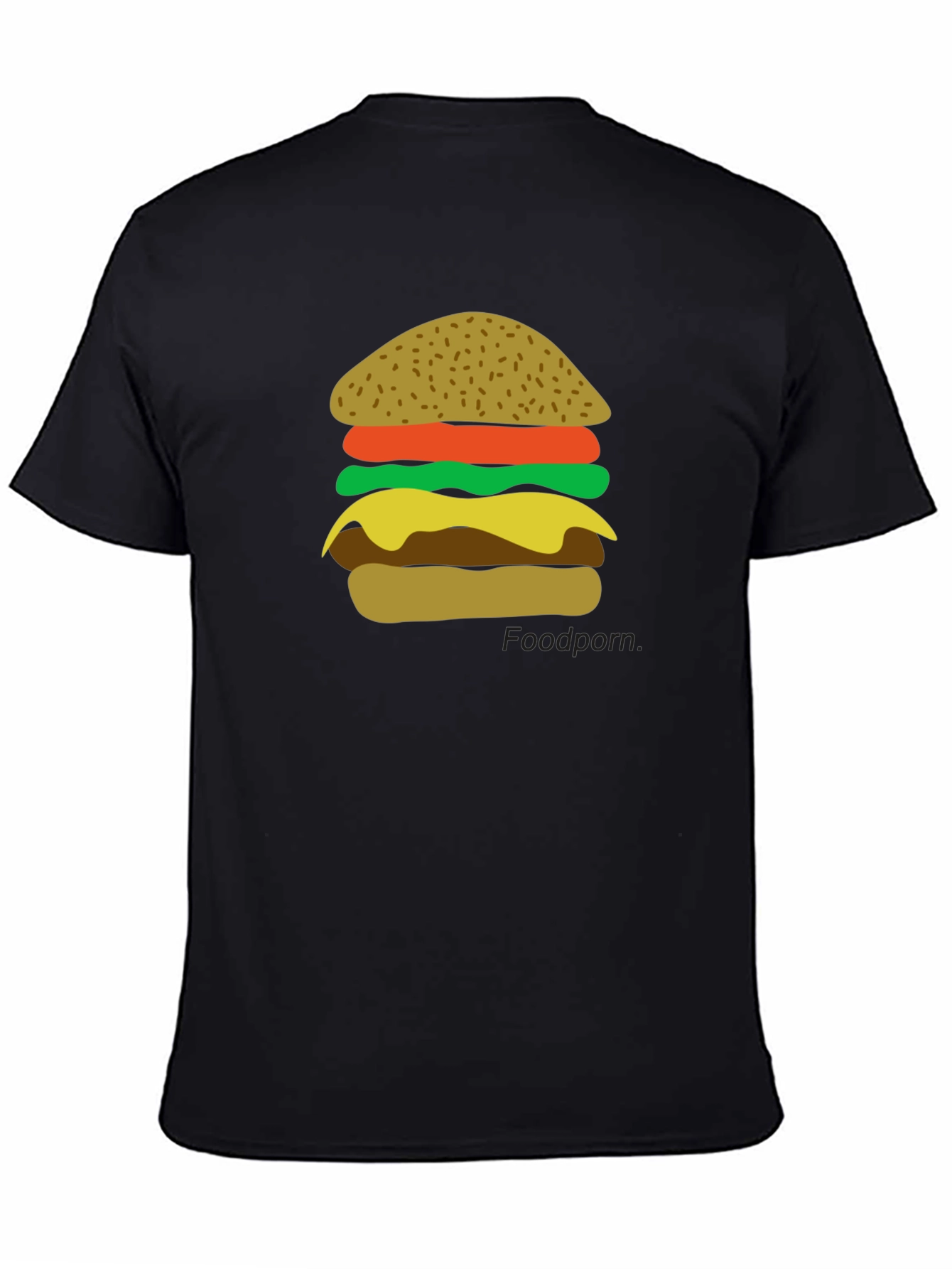 Burger Graphic T-Shirt - Foodie Fashion