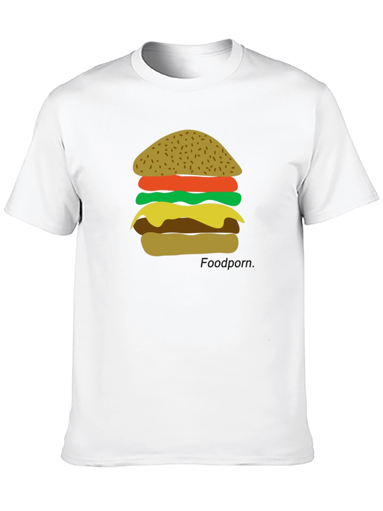 Burger Graphic T-Shirt - Foodie Fashion