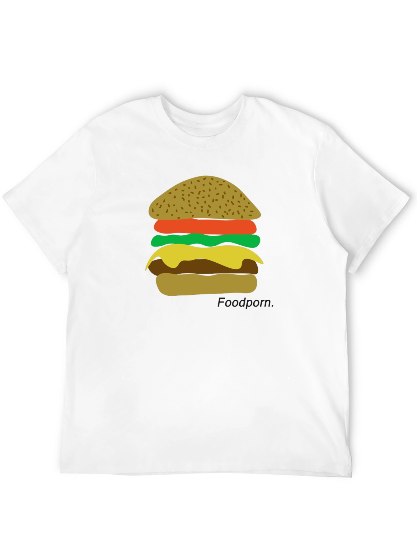 Burger Graphic T-Shirt - Foodie Fashion