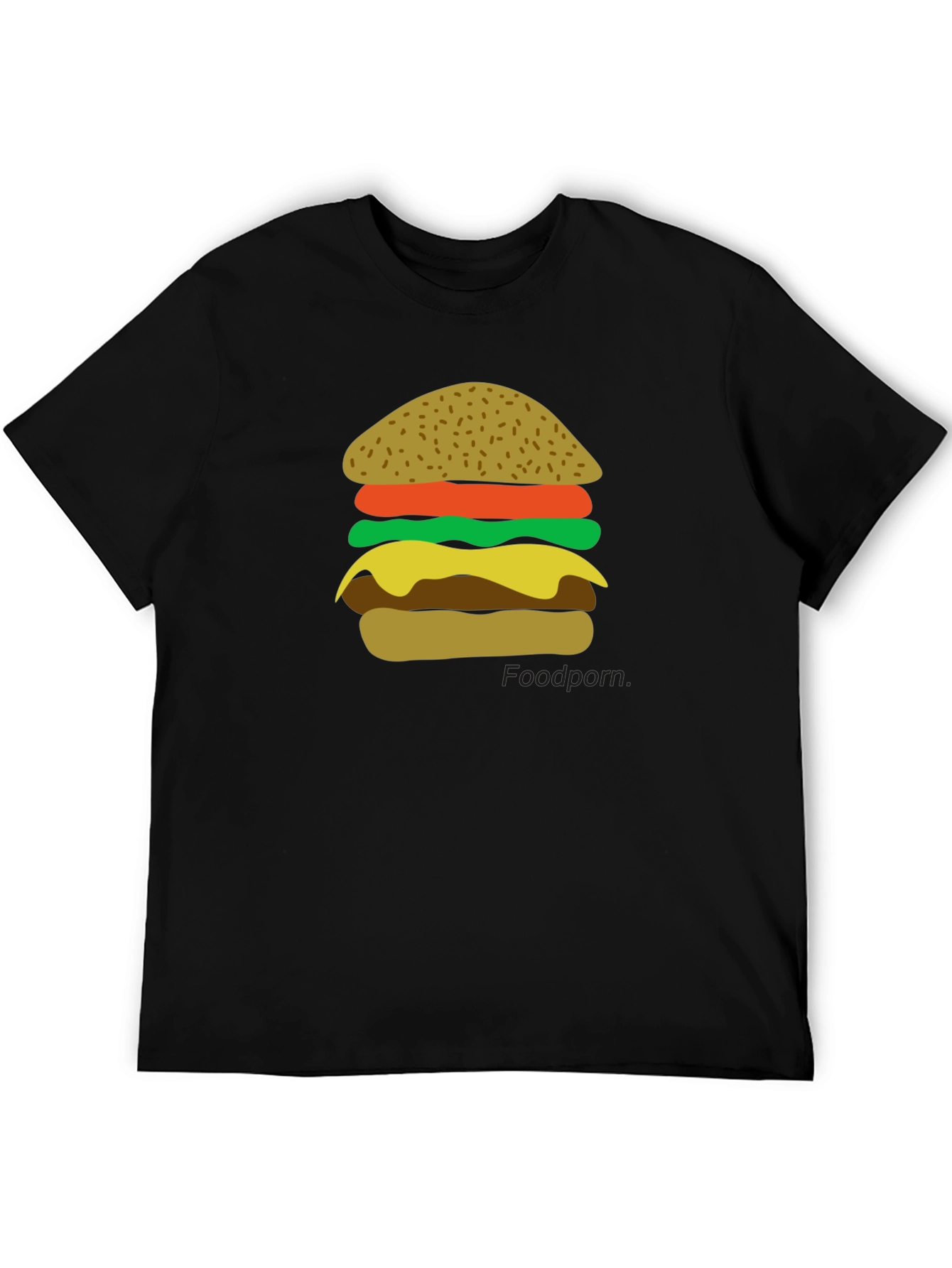 Burger Graphic T-Shirt - Foodie Fashion