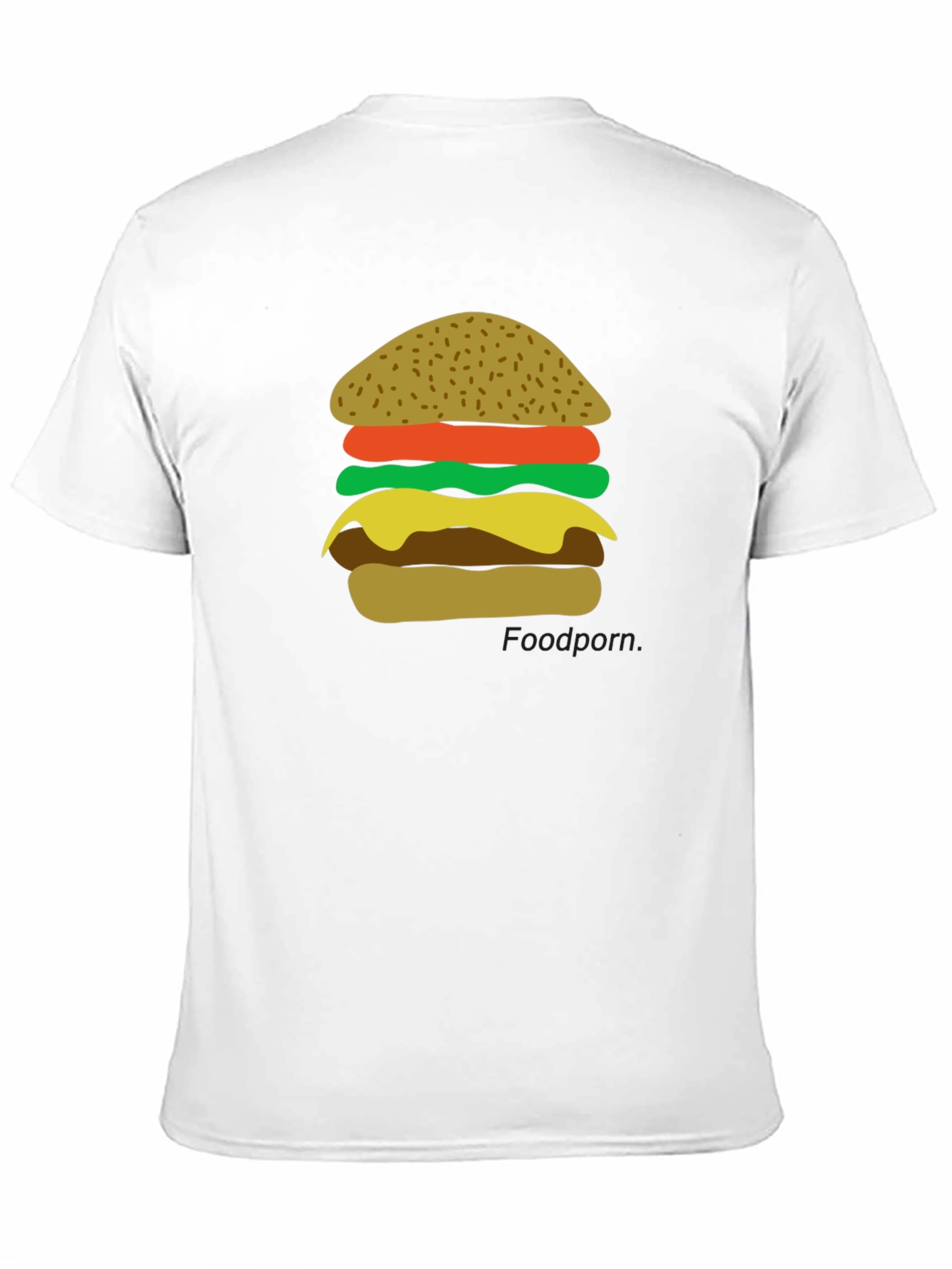 Burger Graphic T-Shirt - Foodie Fashion