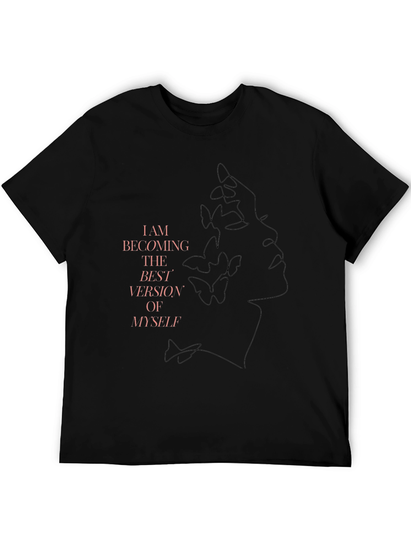 Inspirational Graphic Tee - Best Version of Myself