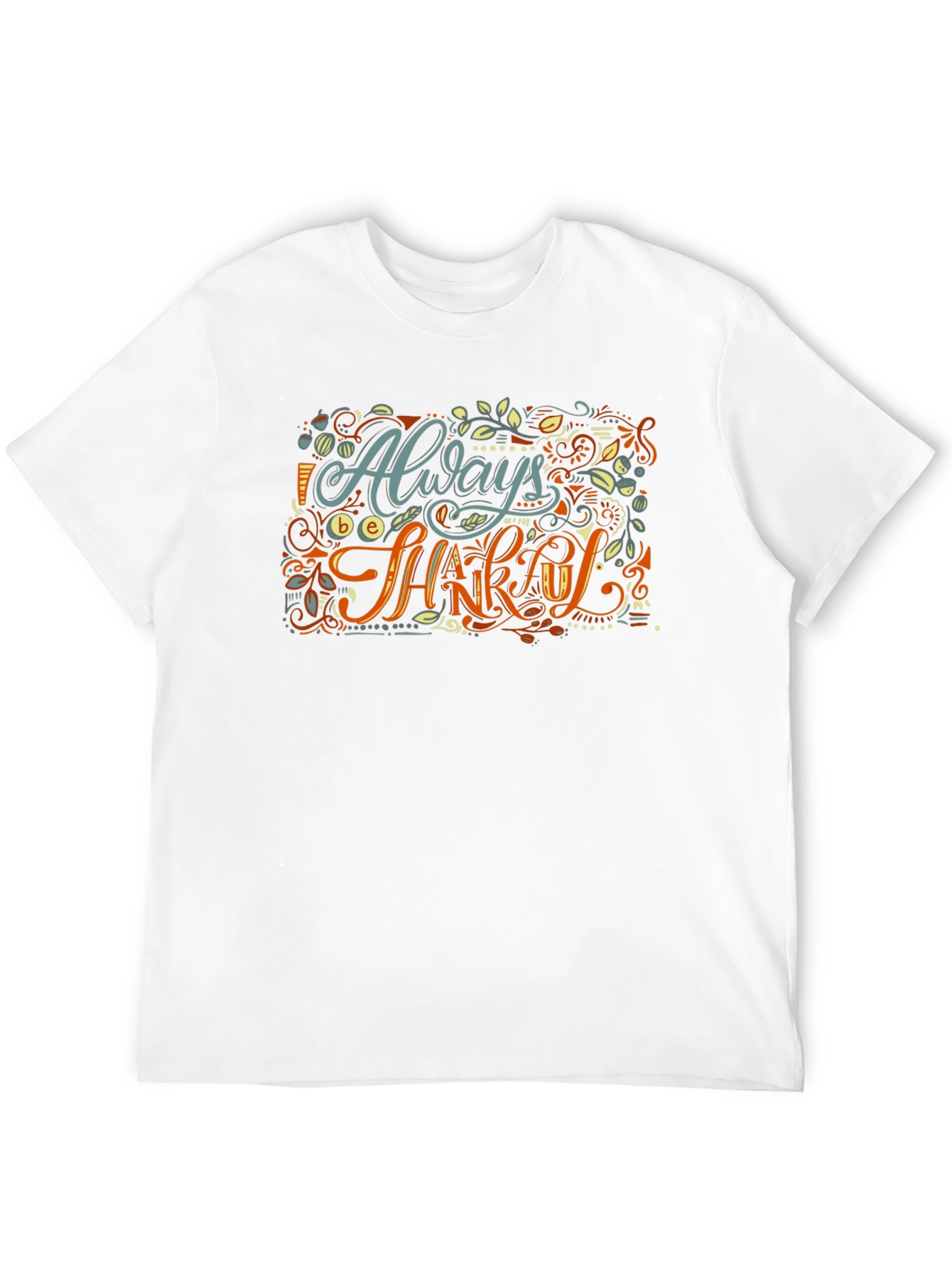 Always Be Thankful Graphic Tee - Stylish Comfort