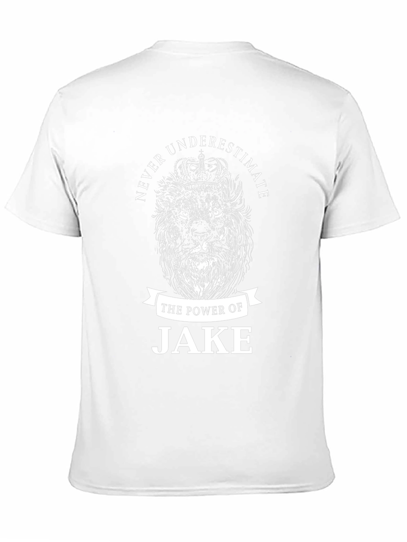 Never Underestimate Jake Lion Graphic Tee