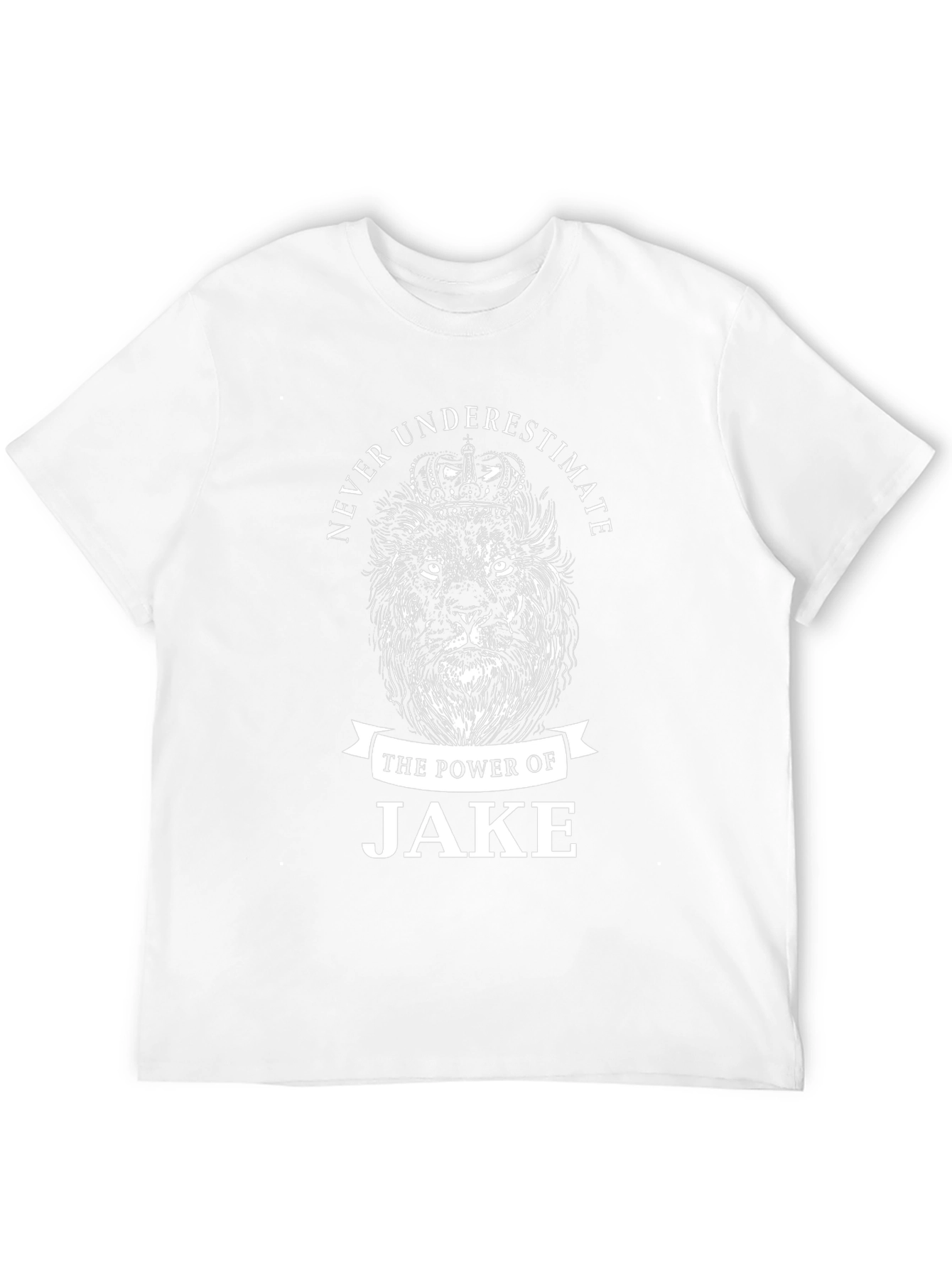 Never Underestimate Jake Lion Graphic Tee