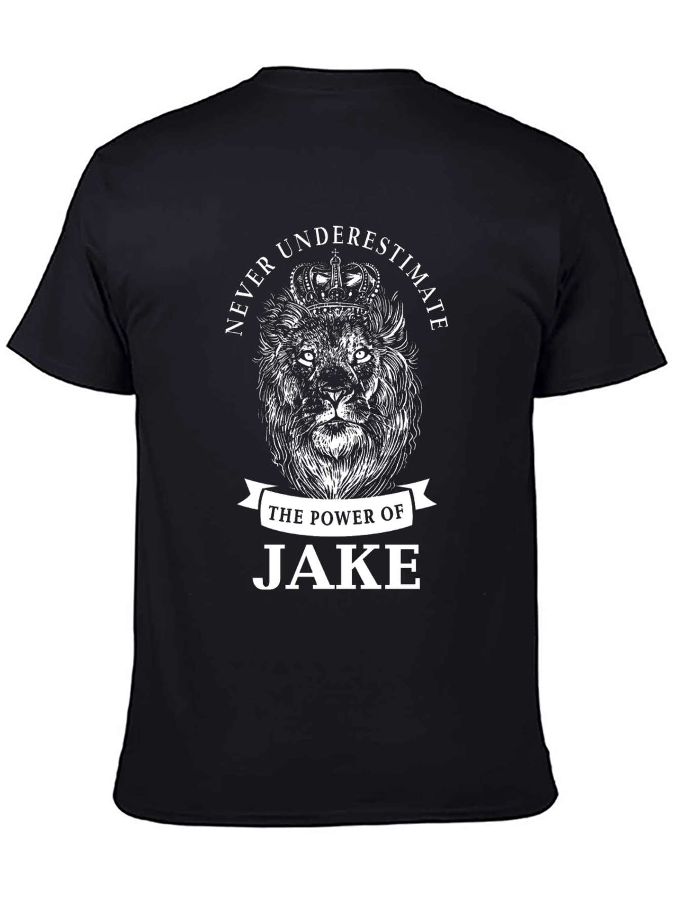 Never Underestimate Jake Lion Graphic Tee