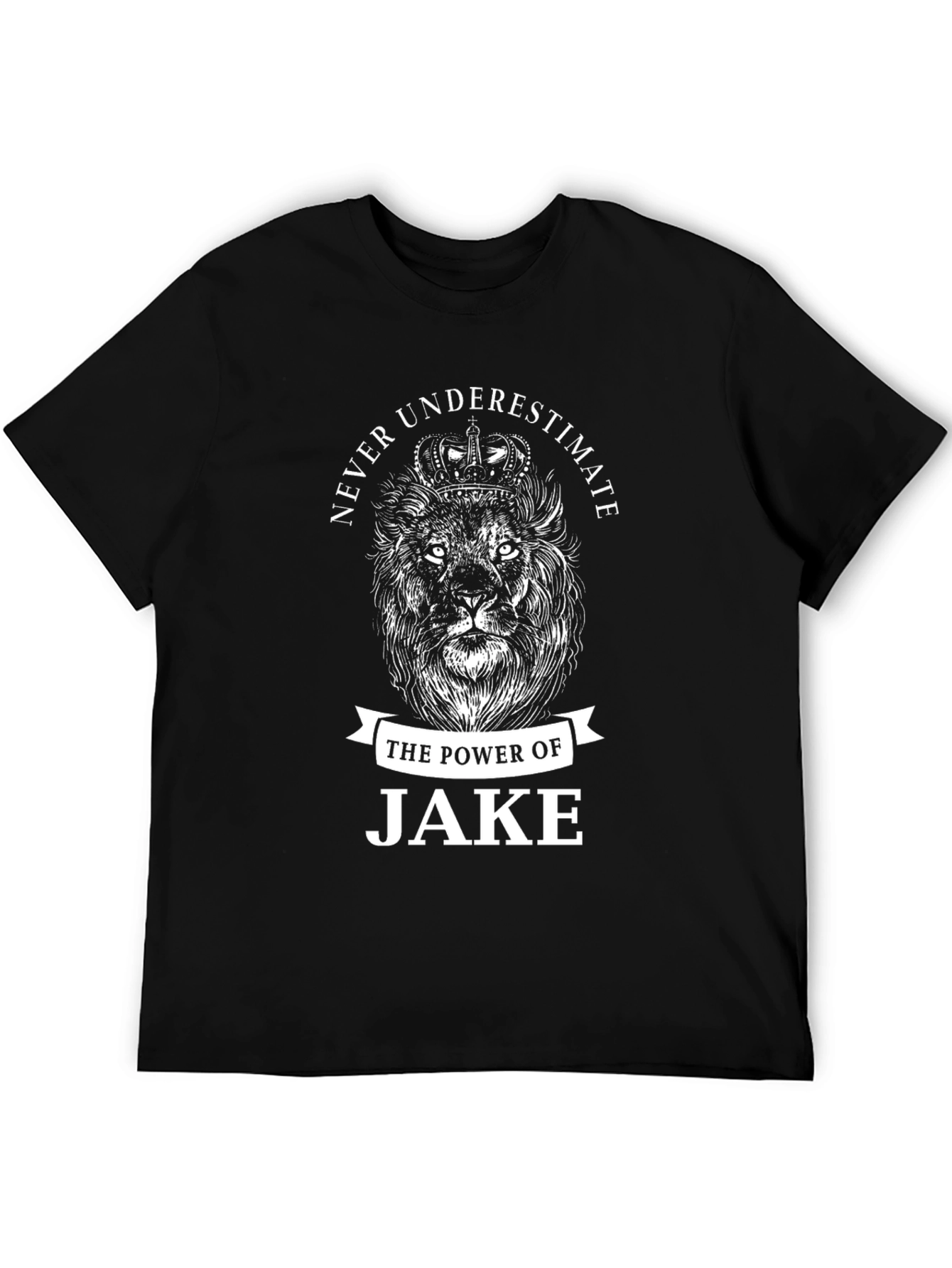 Never Underestimate Jake Lion Graphic Tee