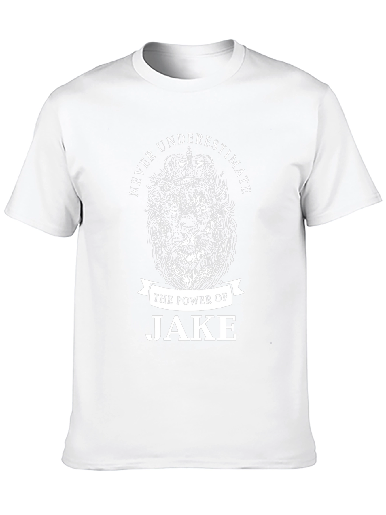Never Underestimate Jake Lion Graphic Tee