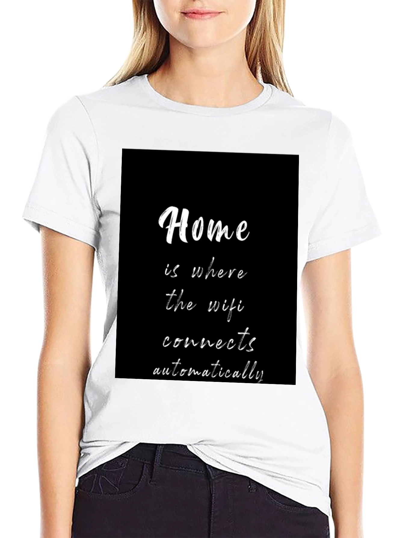 Home is Where the Wifi Connects T-Shirt