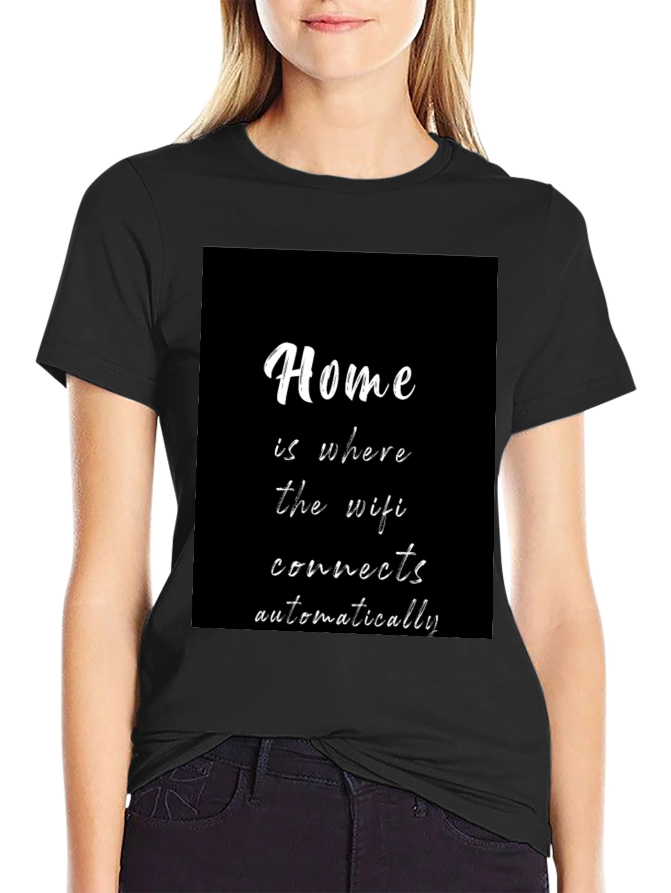 Home is Where the Wifi Connects T-Shirt