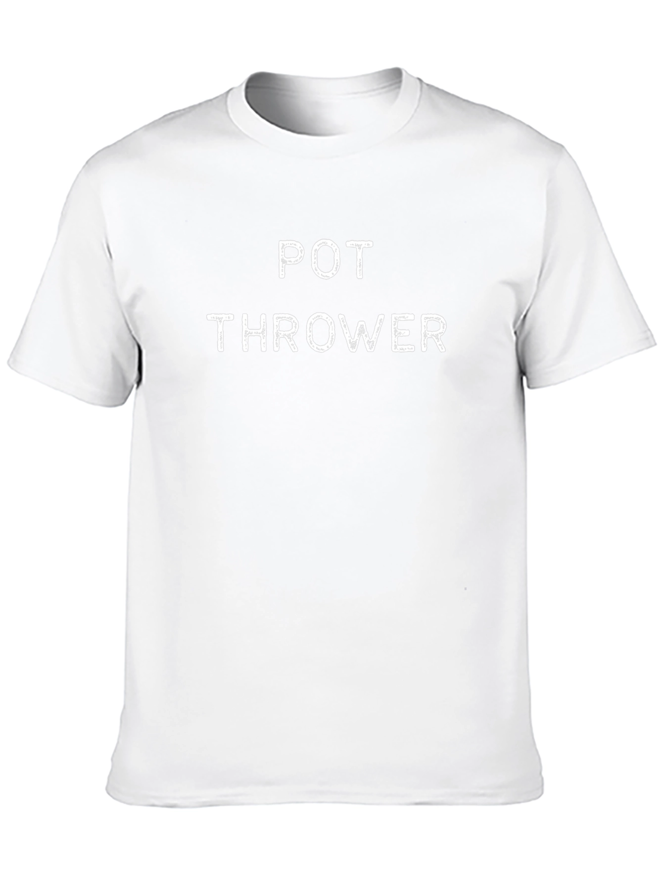Pot Thrower Black Graphic T-Shirt