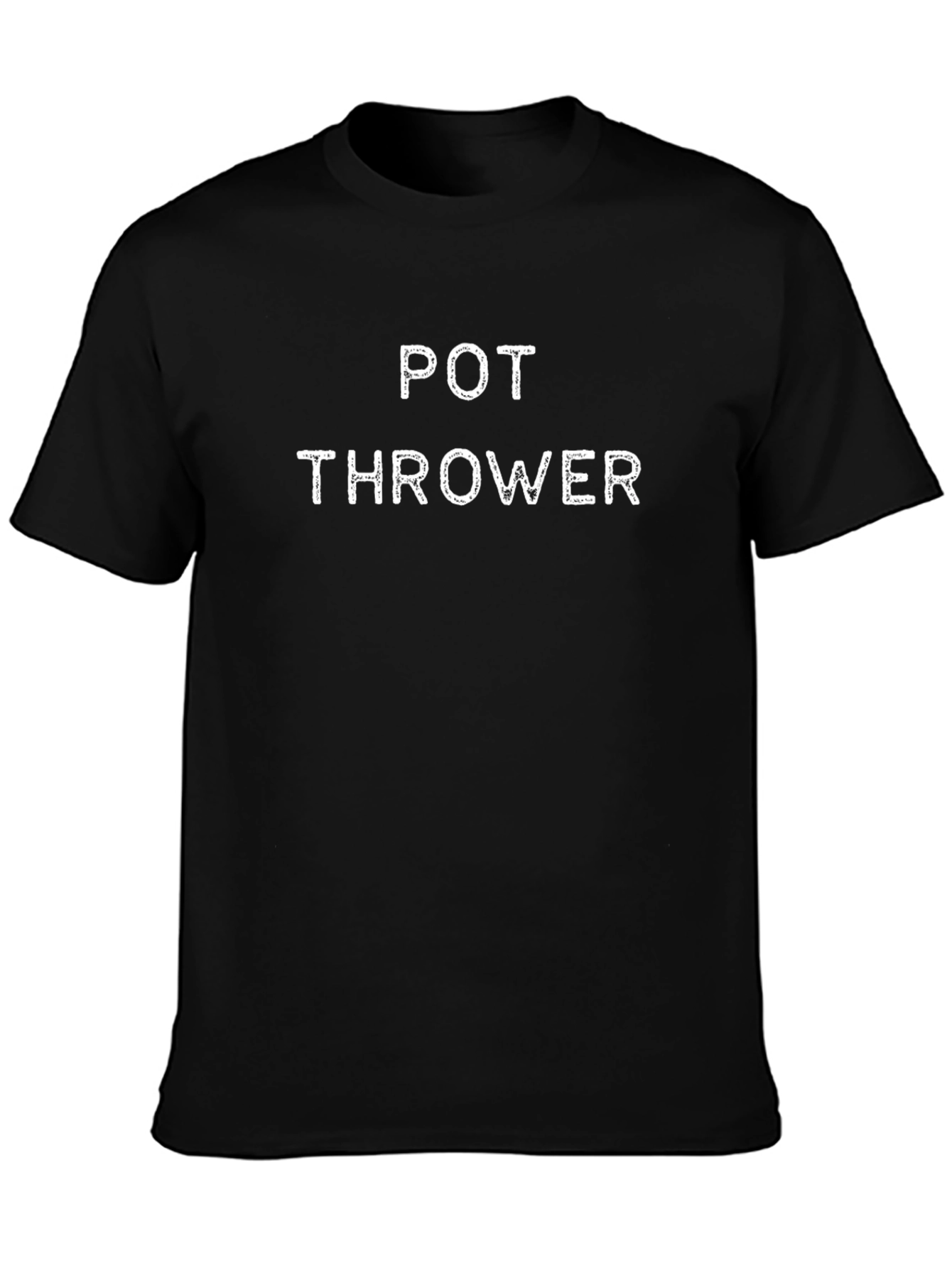 Pot Thrower Black Graphic T-Shirt
