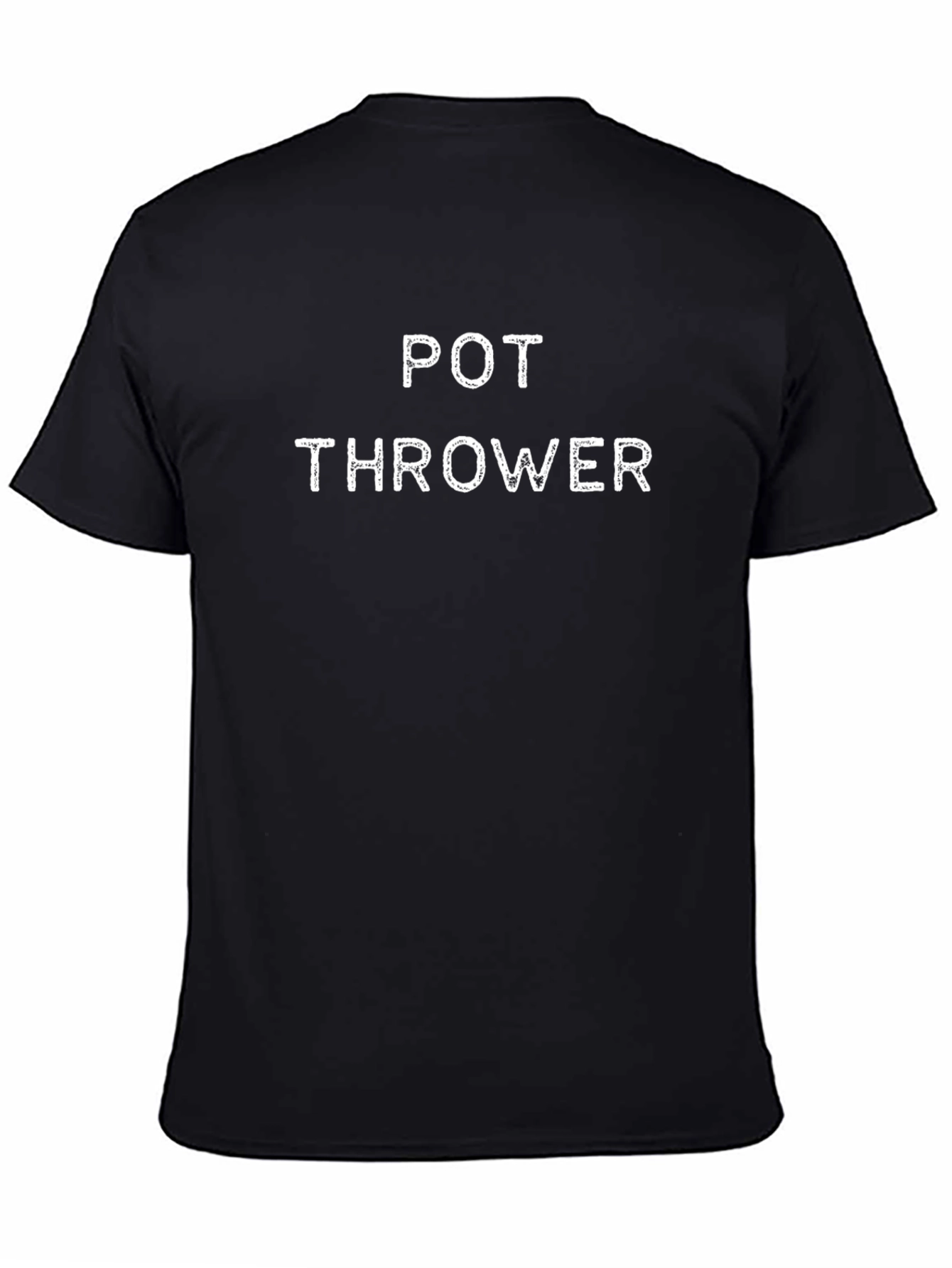 Pot Thrower Black Graphic T-Shirt
