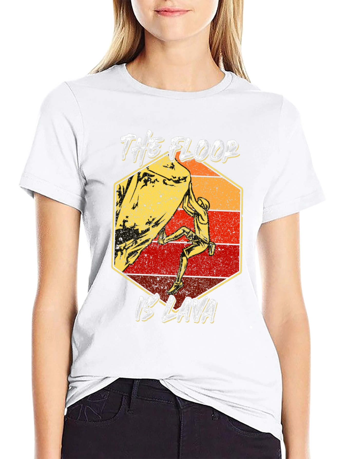 The Floor is Lava Climbing T-Shirt